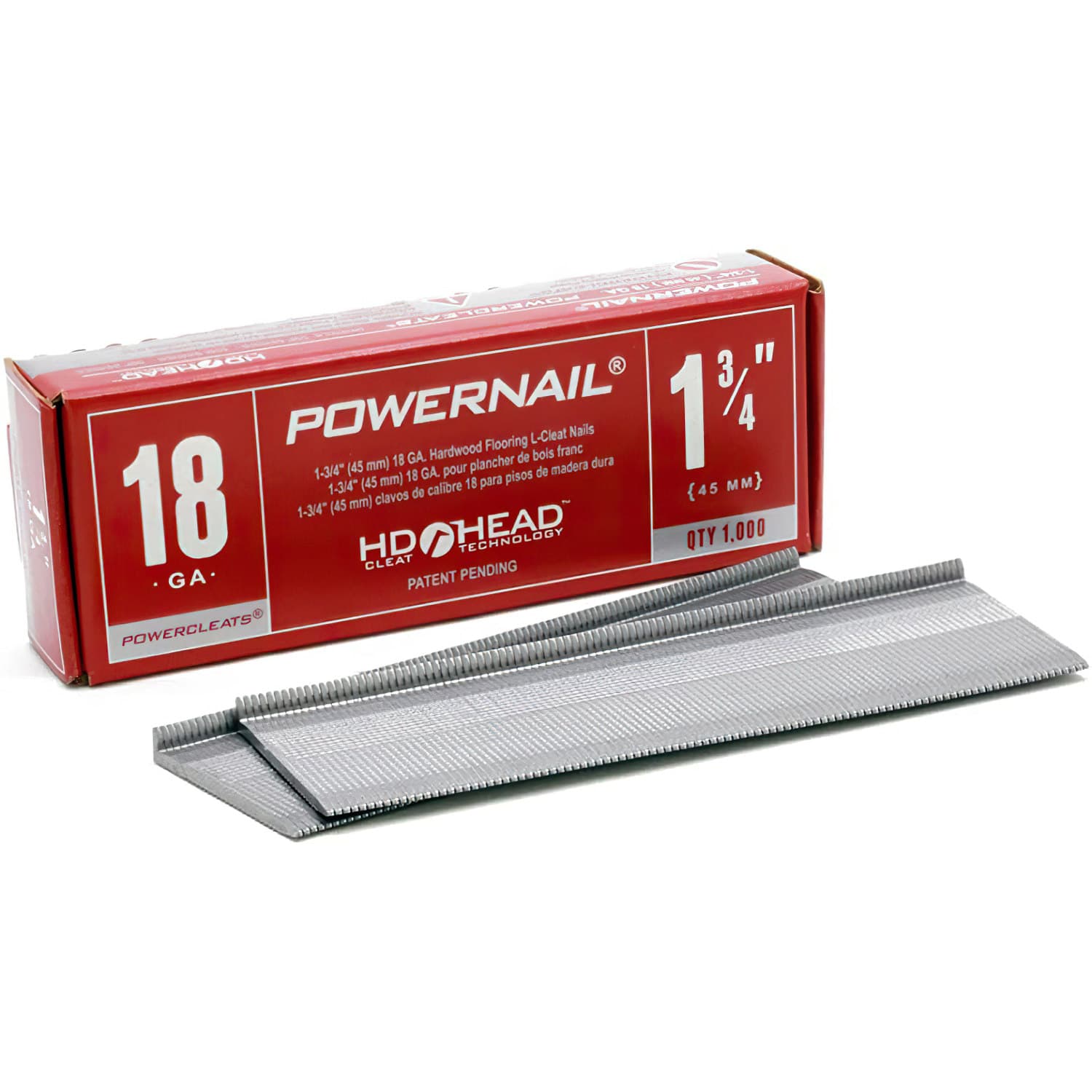 Powernail 18-Gauge 1-3/4 in. L-Shaped Cleat Nails