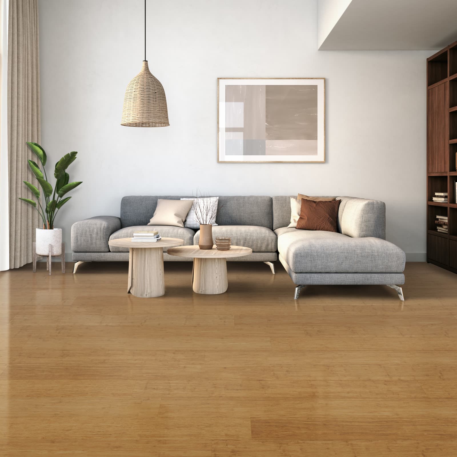 CALI Mocha Engineered Flooring Engineered Bamboo Collection - view 4