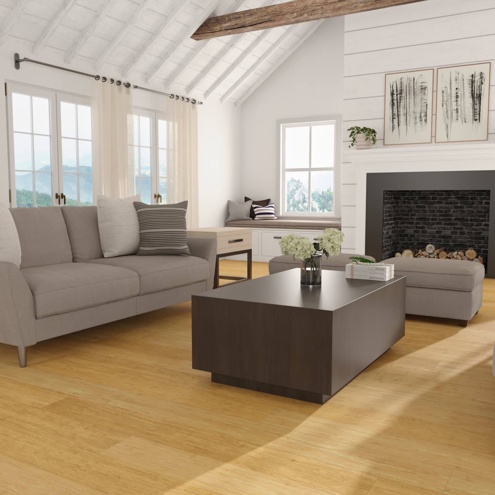 CALI Natural Engineered Flooring Engineered Bamboo Collection - view 2