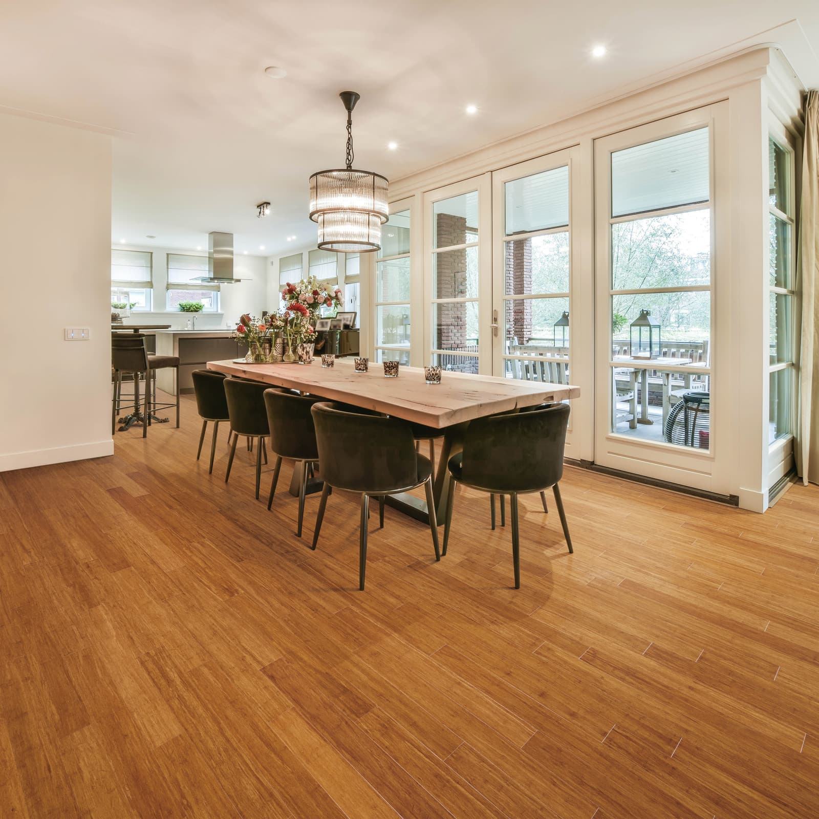 CALI Java Flooring — Engineered Bamboo Collection — installed in room