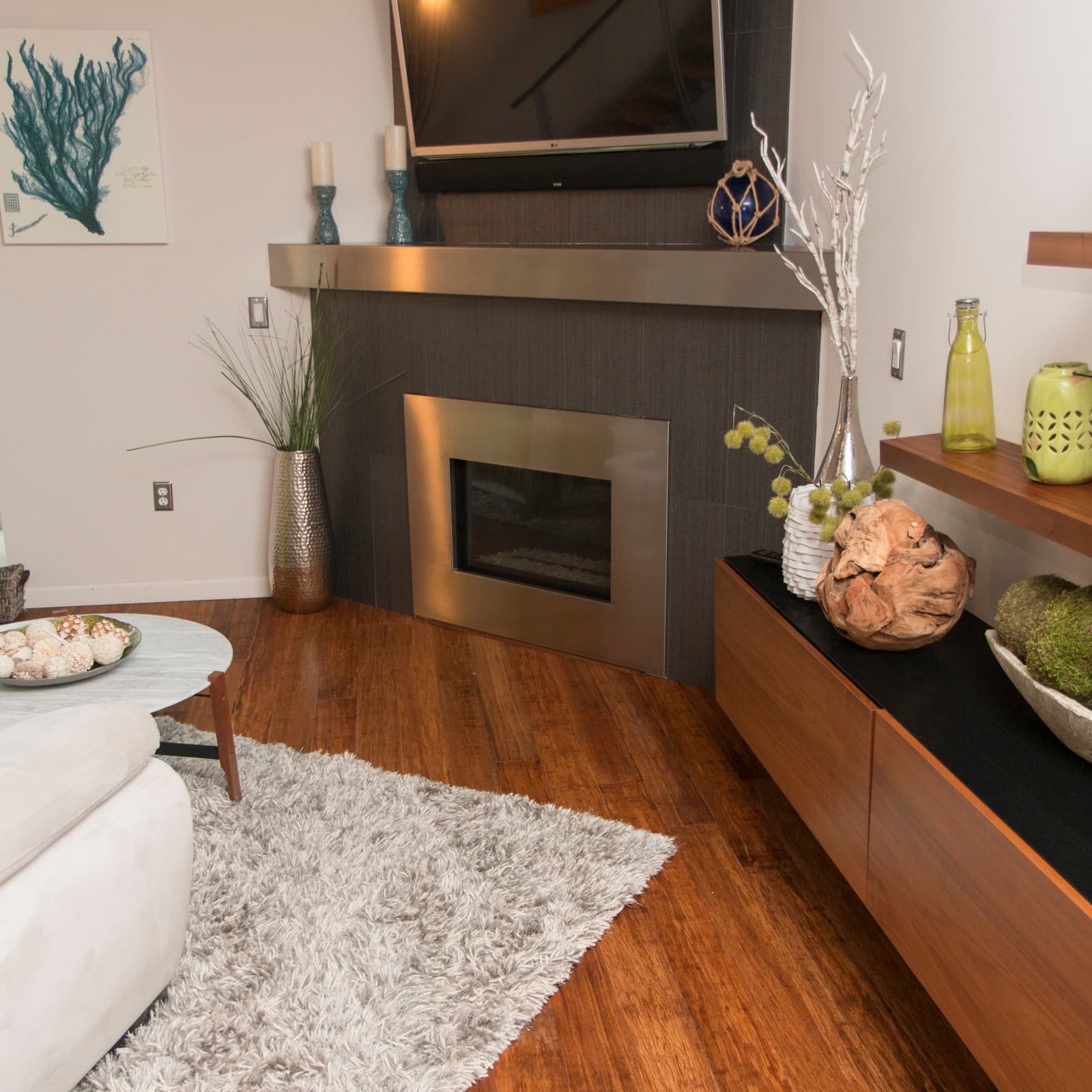 CALI Java Flooring — Engineered Bamboo Collection — installed in room