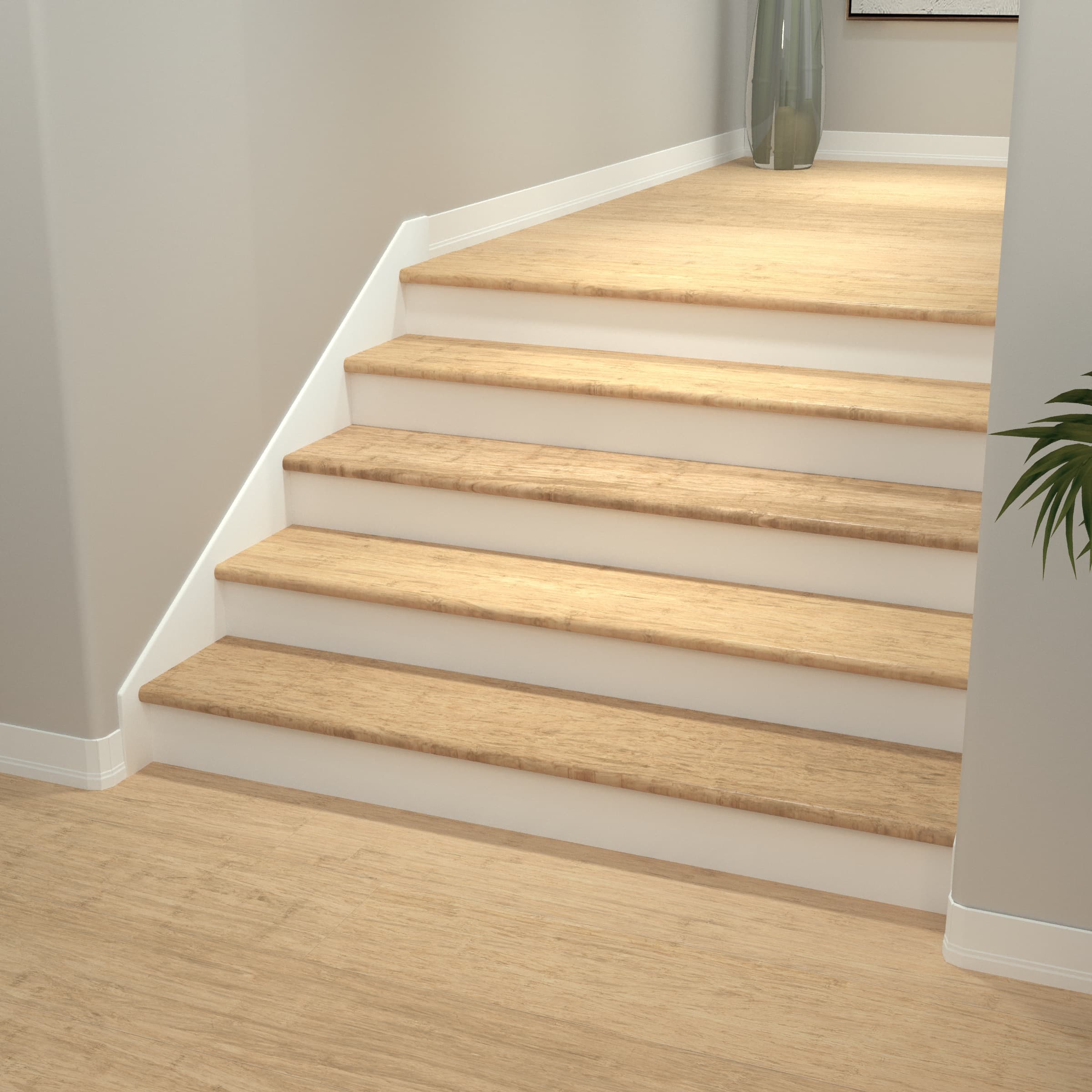 Natural CALI Bamboo Stair Tread - Image 2