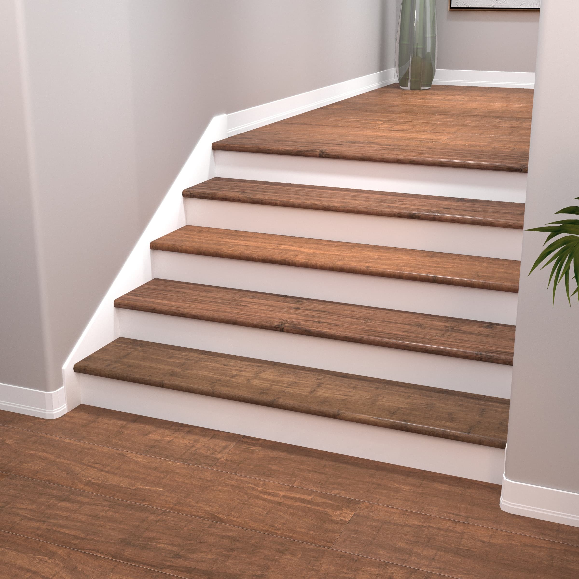 Light Java Click/Aged Amber Stair Tread - Image 2