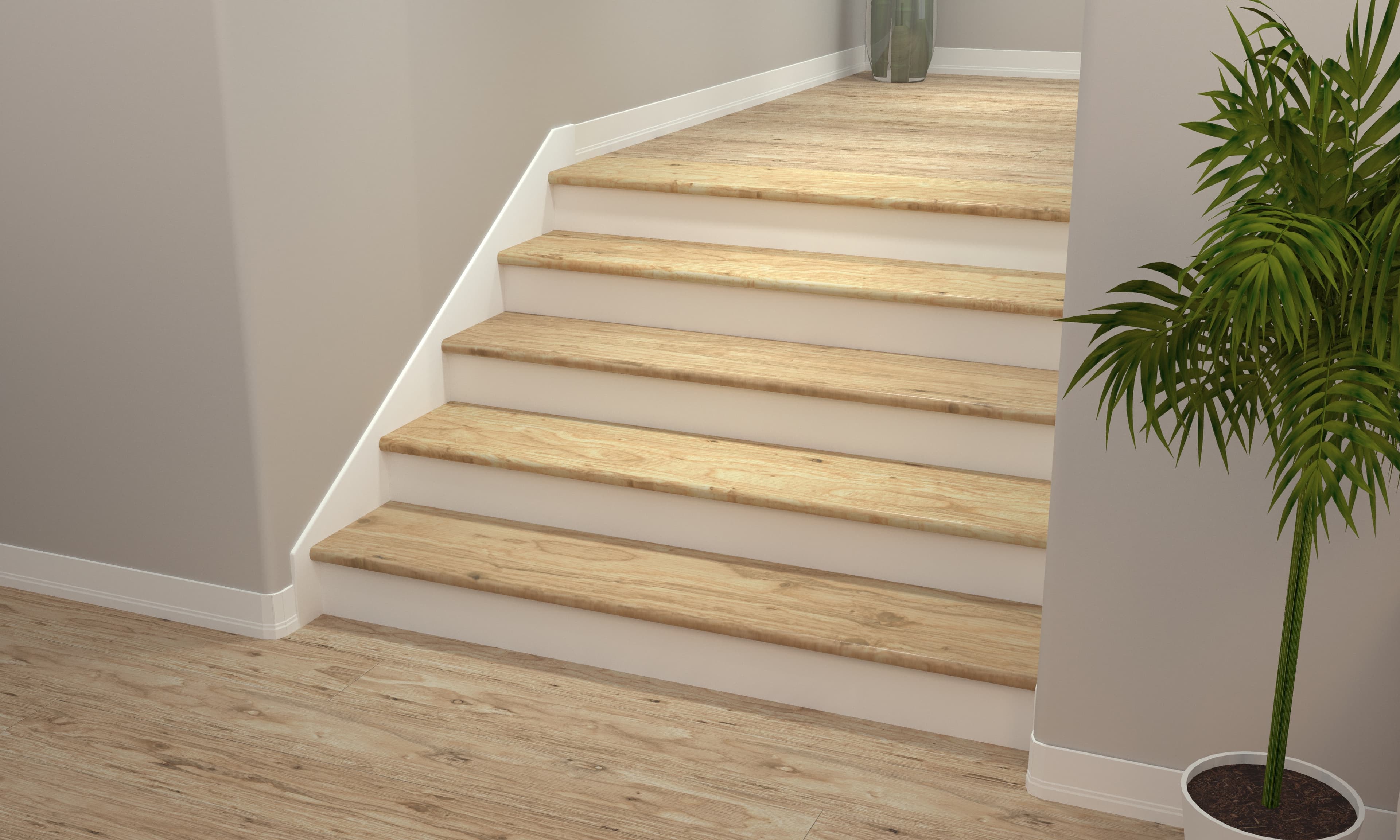 Natural Eucalyptus CALI Bamboo Stair Tread - Image 2