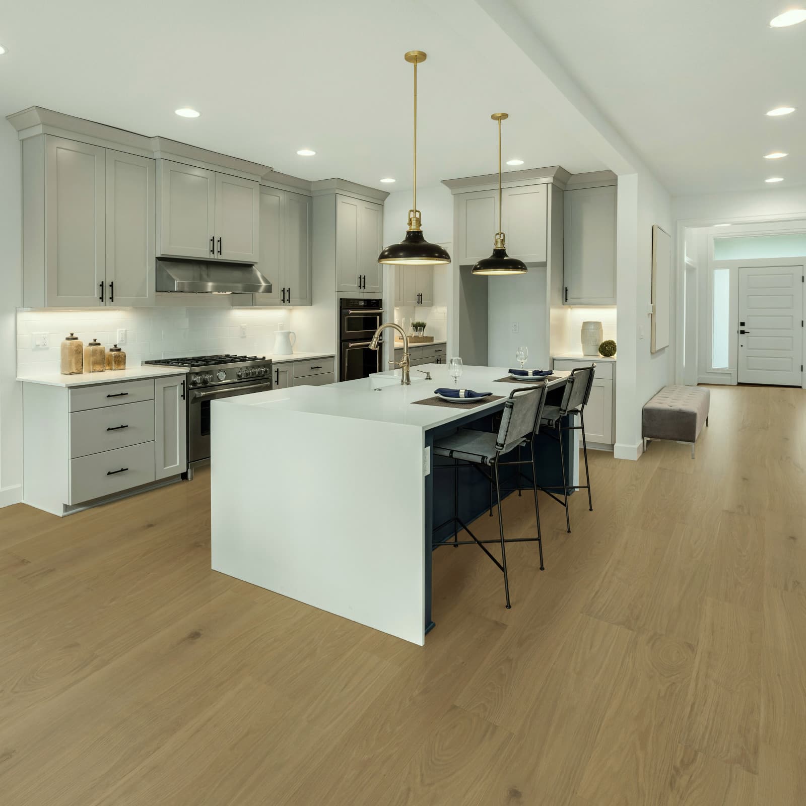 CALI Champagne Sea Engineered Hardwood - Green to the Core Flooring Barrel Collection - view 2