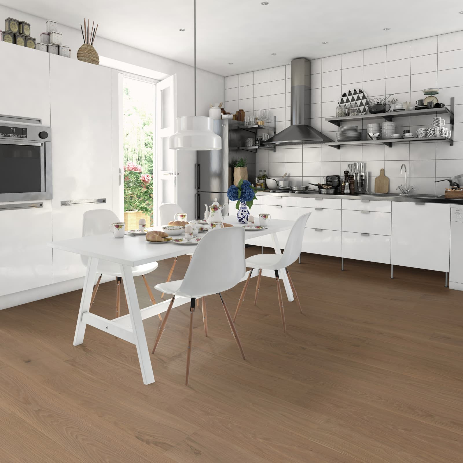 CALI Champagne Sea Engineered Hardwood - Green to the Core Flooring Barrel Collection - view 3