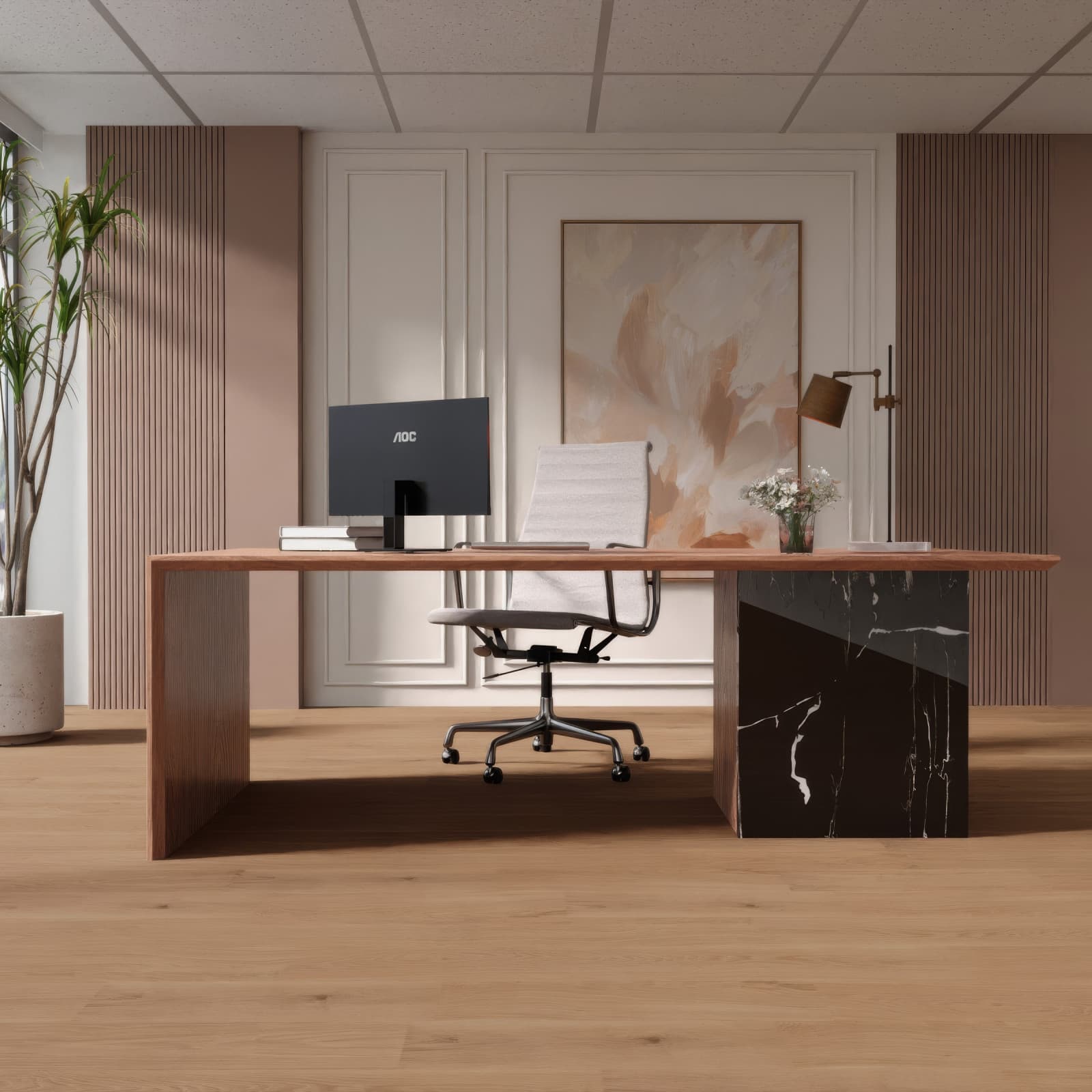 CALI Champagne Sea Engineered Hardwood - Green to the Core Flooring Barrel Collection - view 4