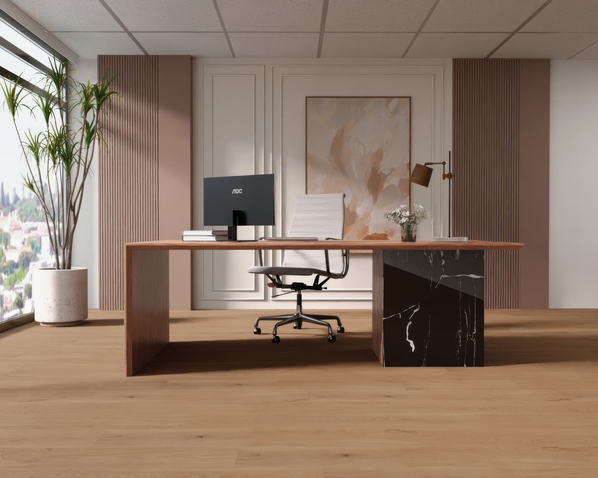 CALI Champagne Sea Engineered Hardwood - Green to the Core Flooring Barrel Collection - view 4