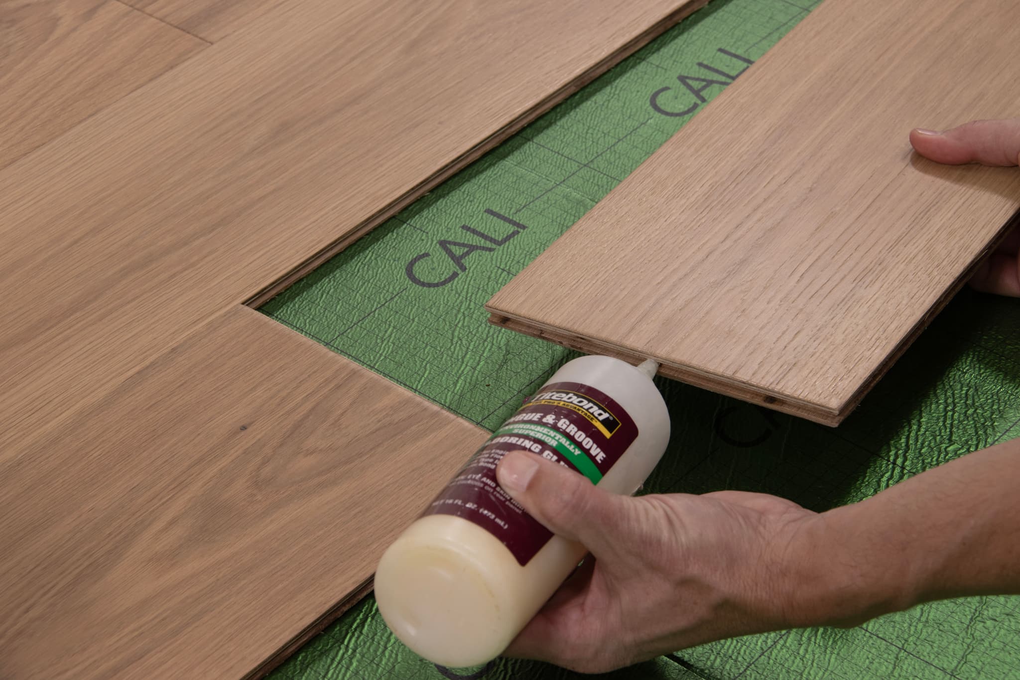 CALI Champagne Sea Engineered Hardwood - Green to the Core Flooring Barrel Collection - view 5