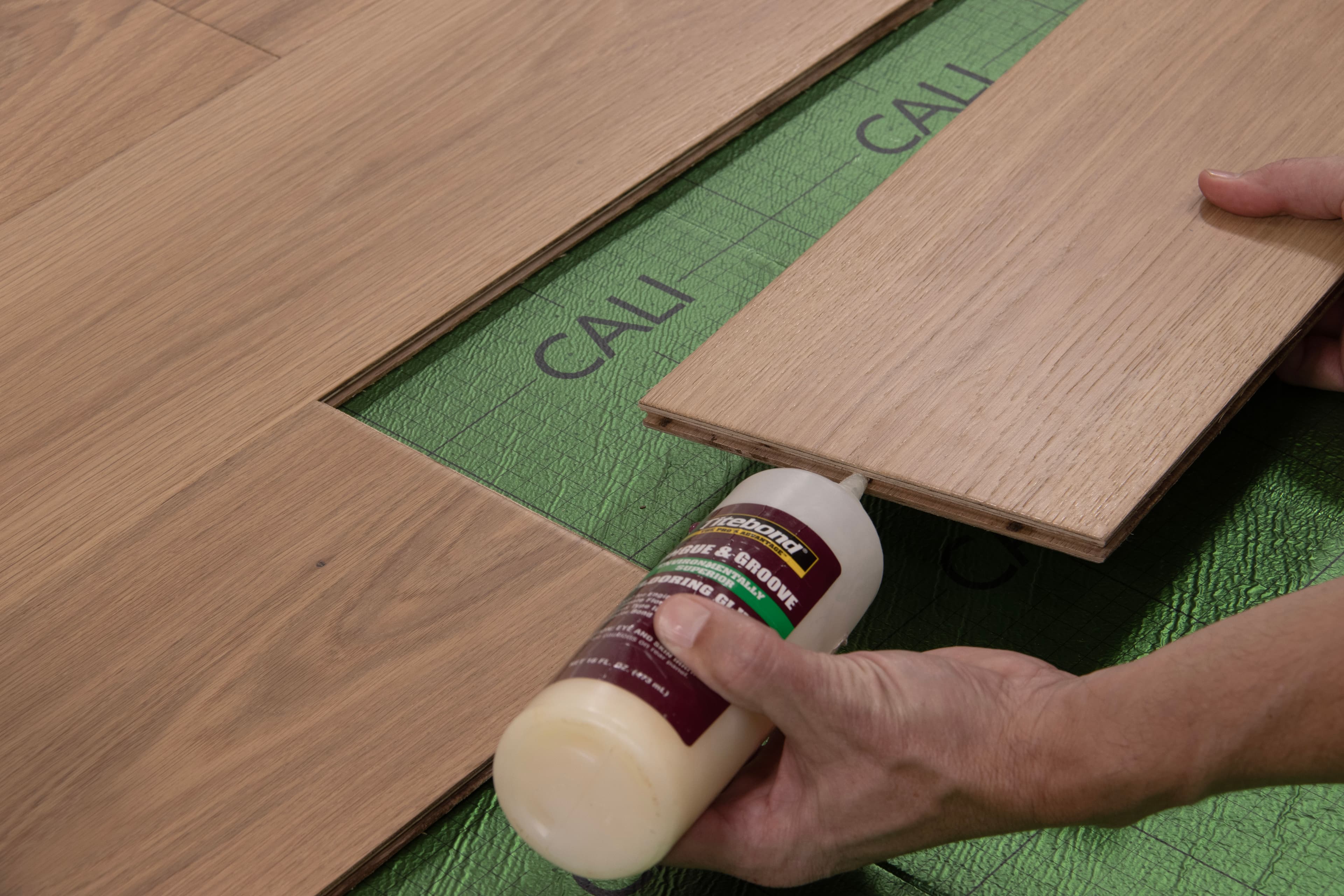 Champagne Sea Hardwood Barrel Flooring - Image 5