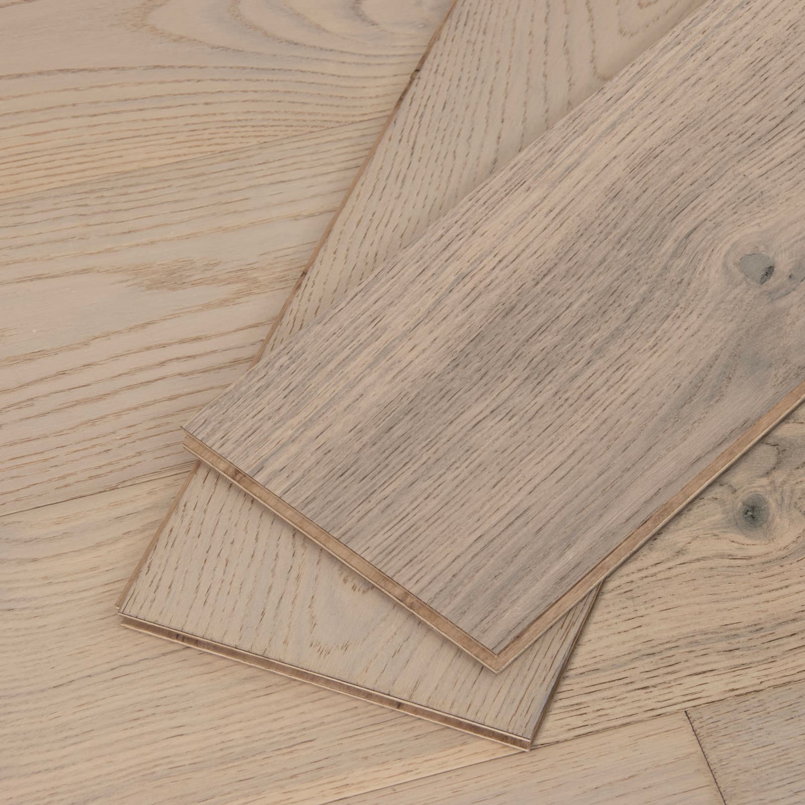 CALI Beach Town Blanc Engineered Hardwood - Green to the Core Flooring Barrel Collection