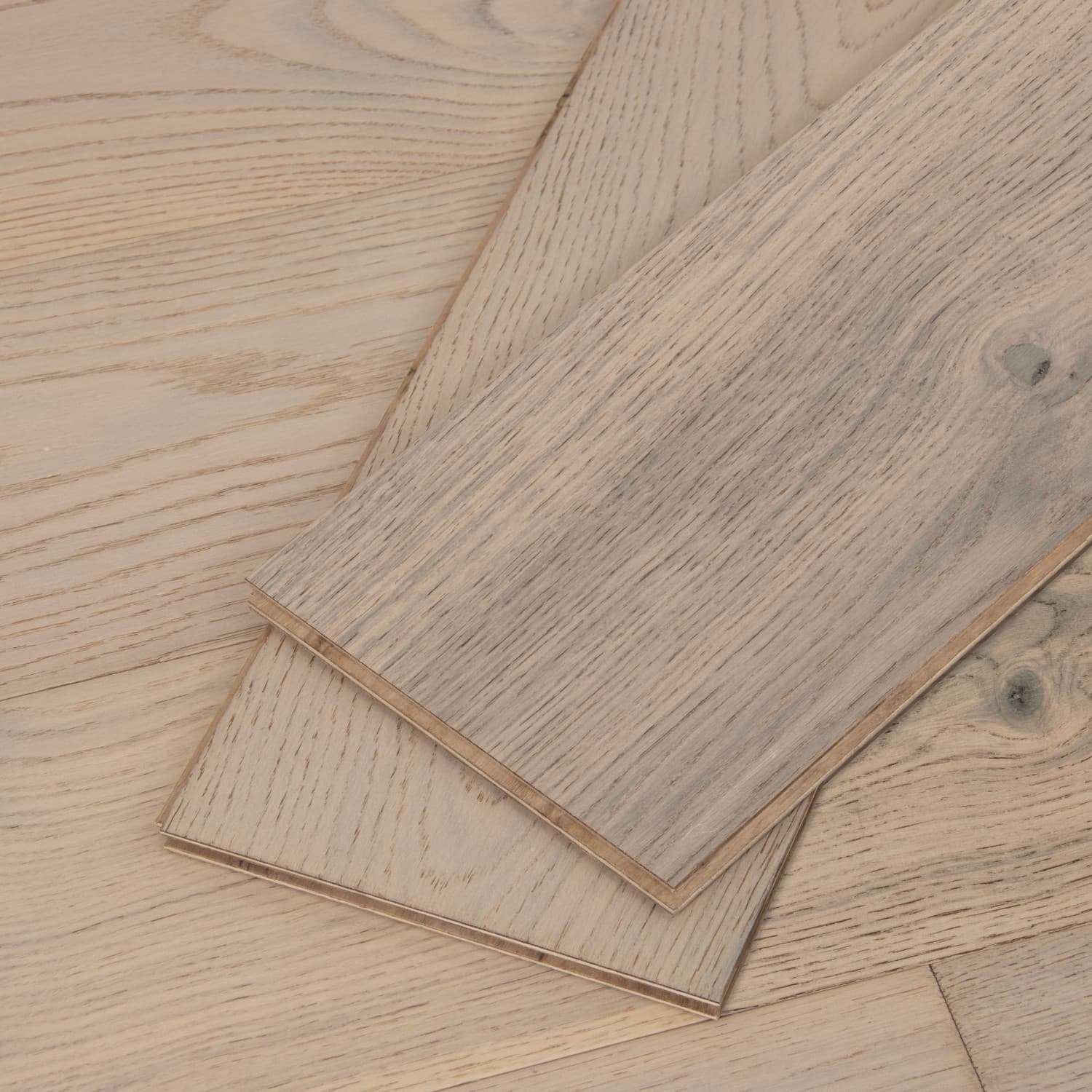 Beach Town Blanc Hardwood Barrel Flooring