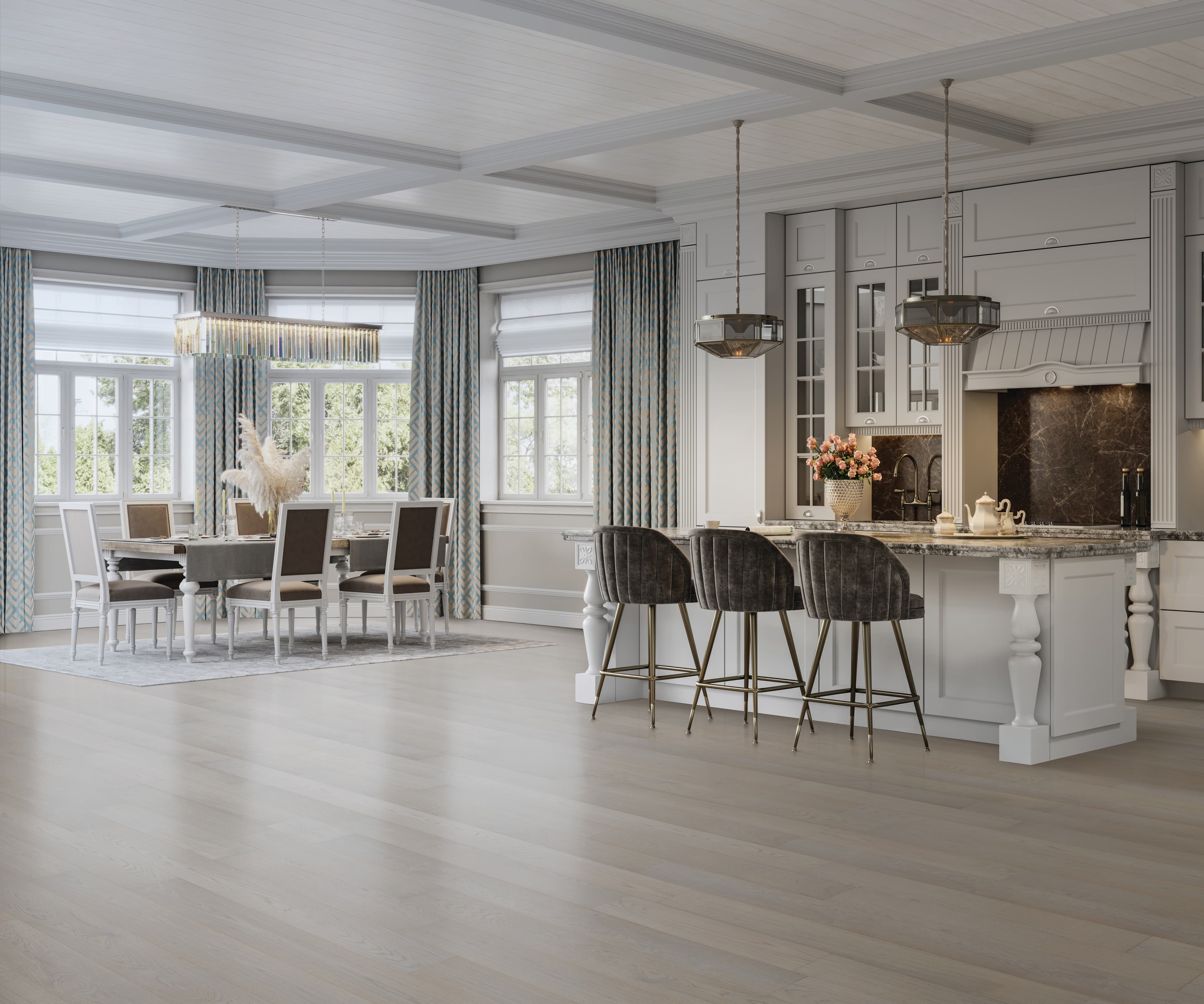 Beach Town Blanc Hardwood Barrel Flooring - Image 3