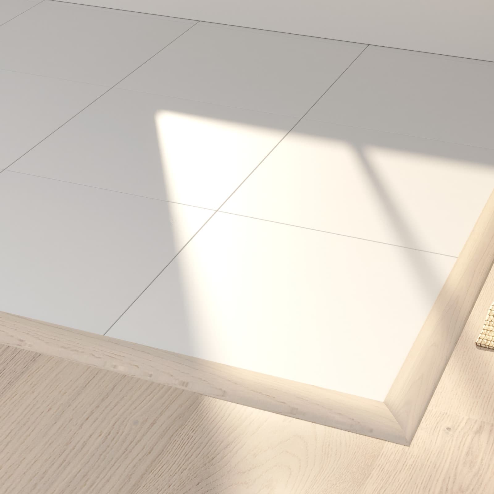 CALI Beach Town Blanc Solid Flooring Barrel Collection - view 2