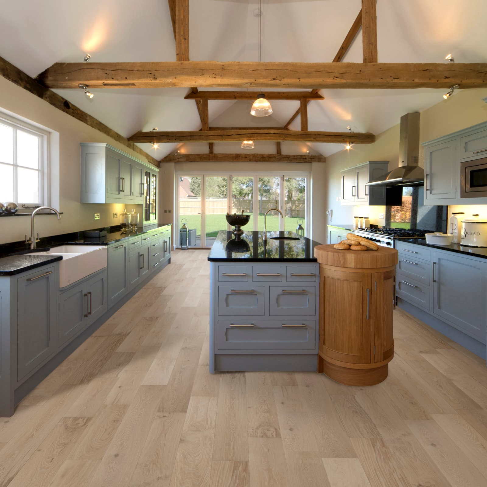 CALI Sonoma Salt Oak Engineered Hardwood - Green to the Core Flooring Barrel Collection - view 2