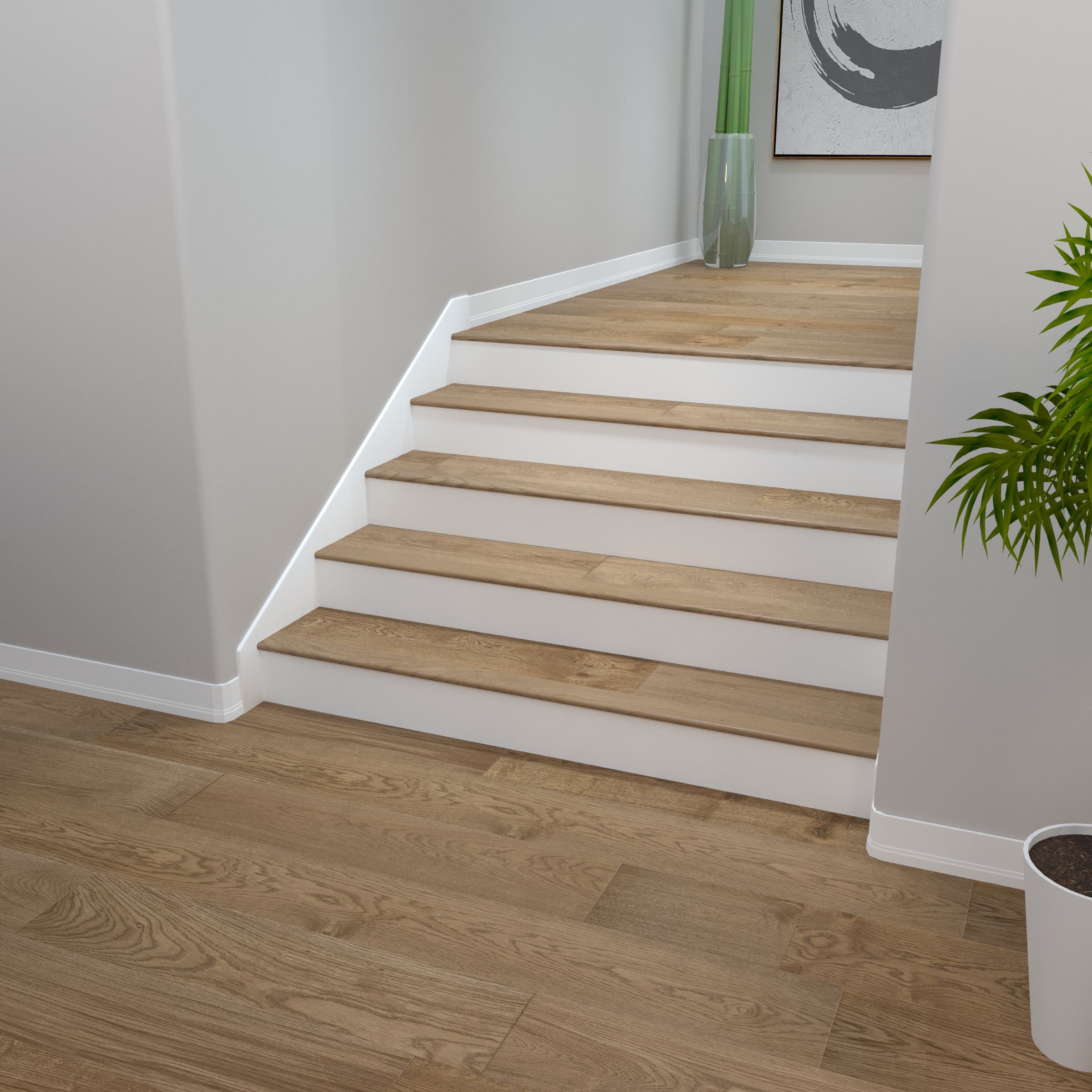 Pacific Crush CALI Hardwoods Stair Nosing Flush - Image 2