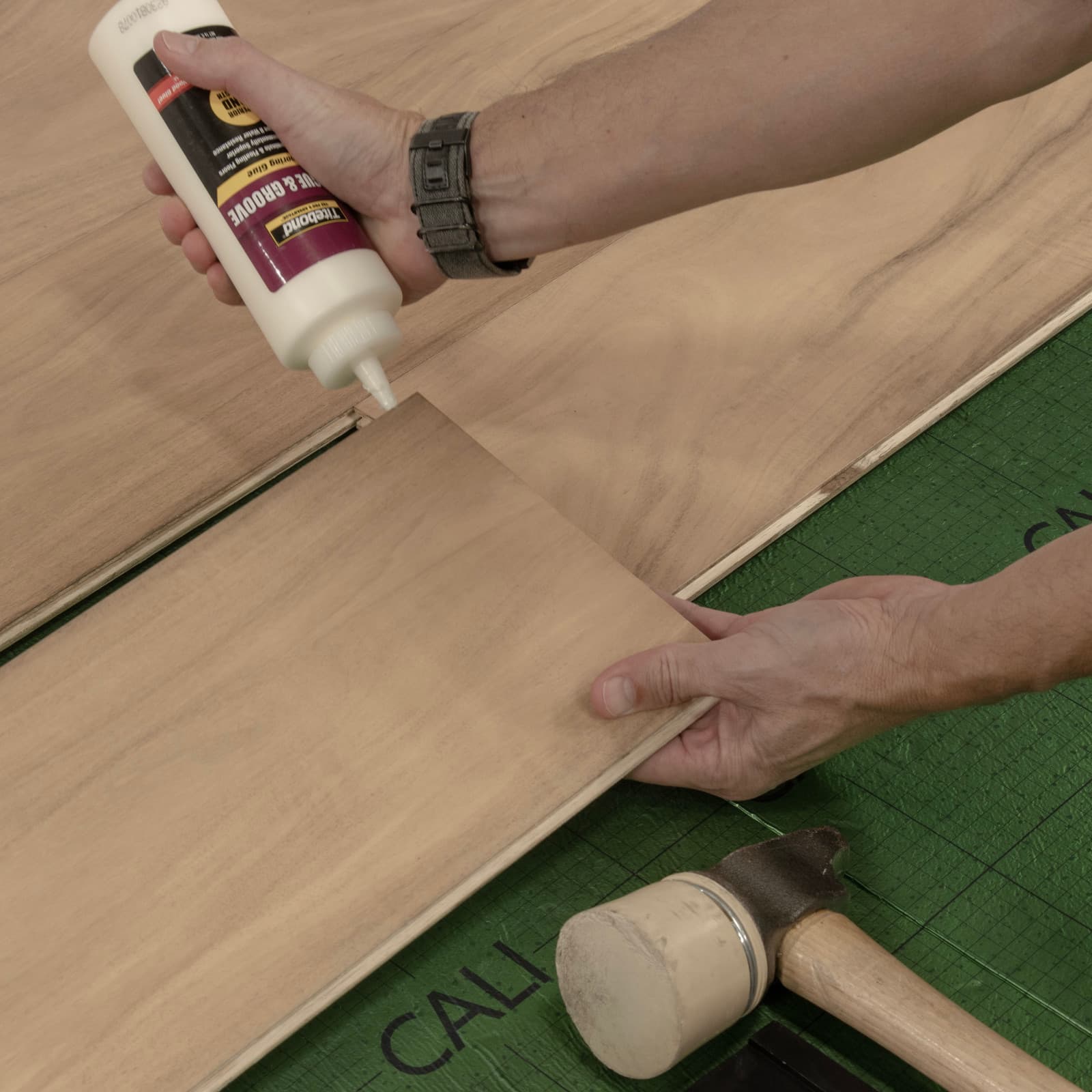 CALI Clarified Acacia Engineered Flooring — Varietals Collection — detail view 4