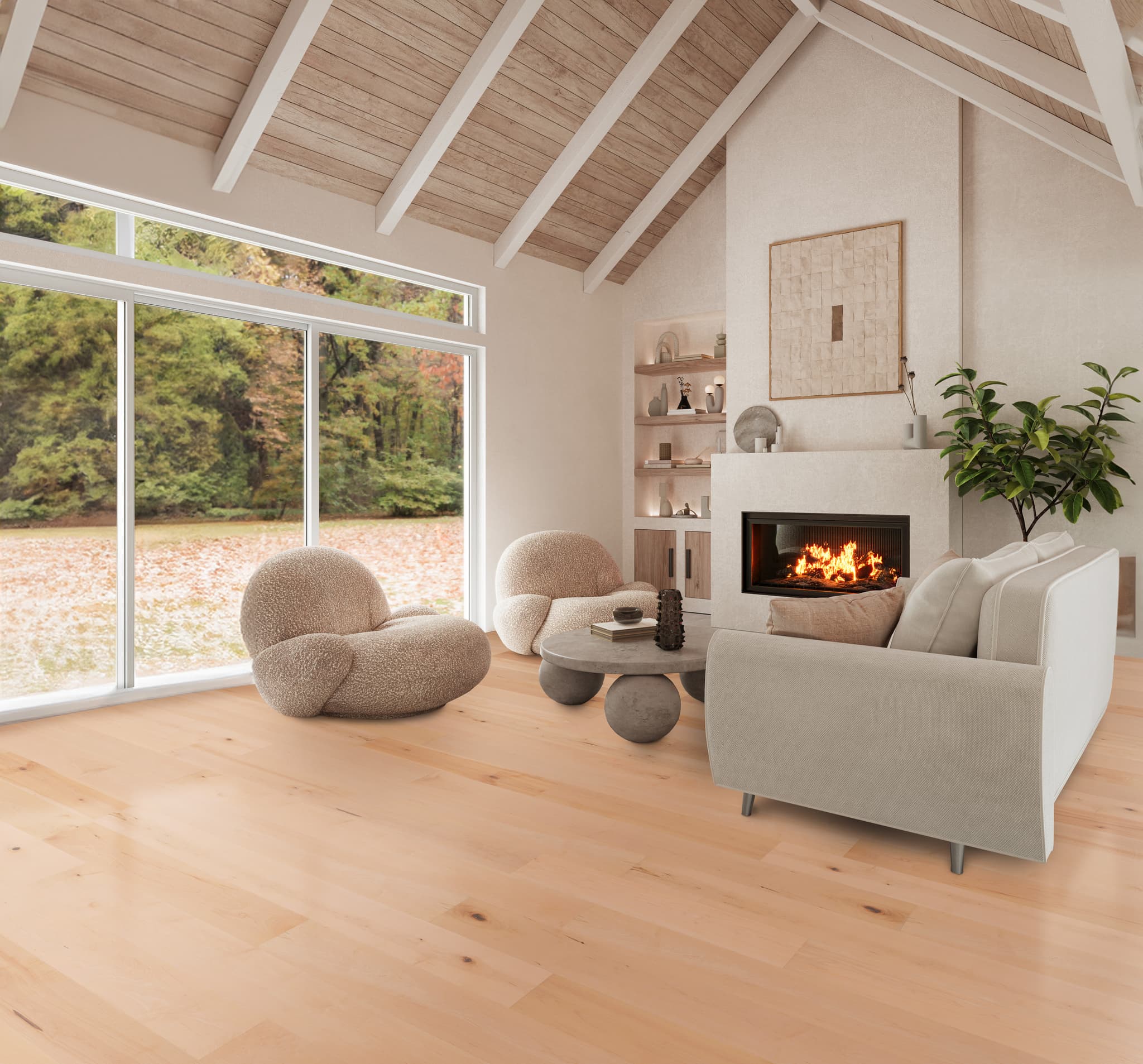 CALI Natural Maple Engineered Flooring Varietals Collection - view 3