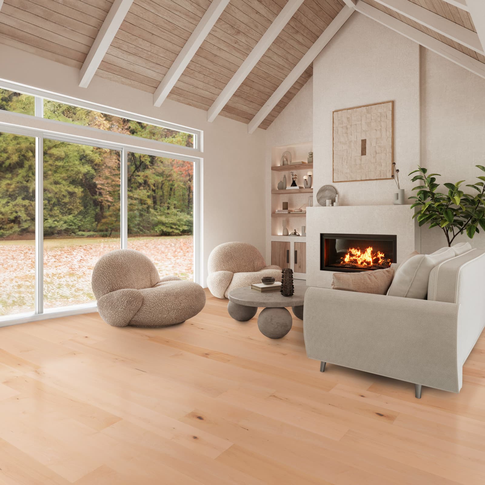CALI Natural Maple Engineered Flooring — Varietals Collection — detail view 3