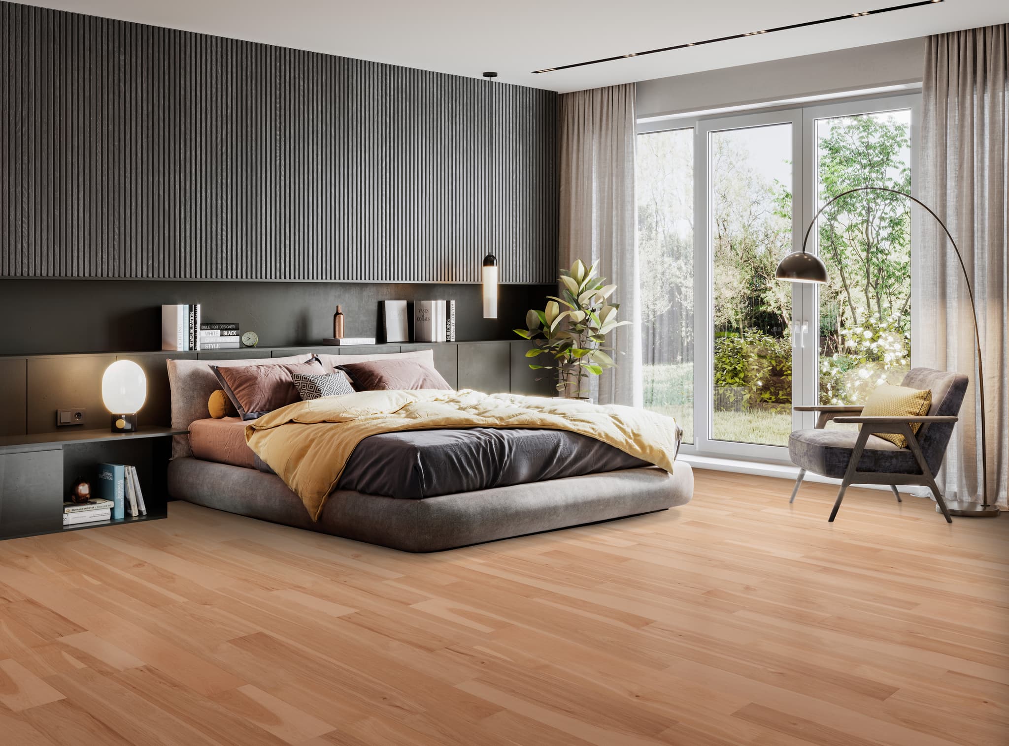 CALI Natural Hickory Engineered Flooring Varietals Collection - view 2