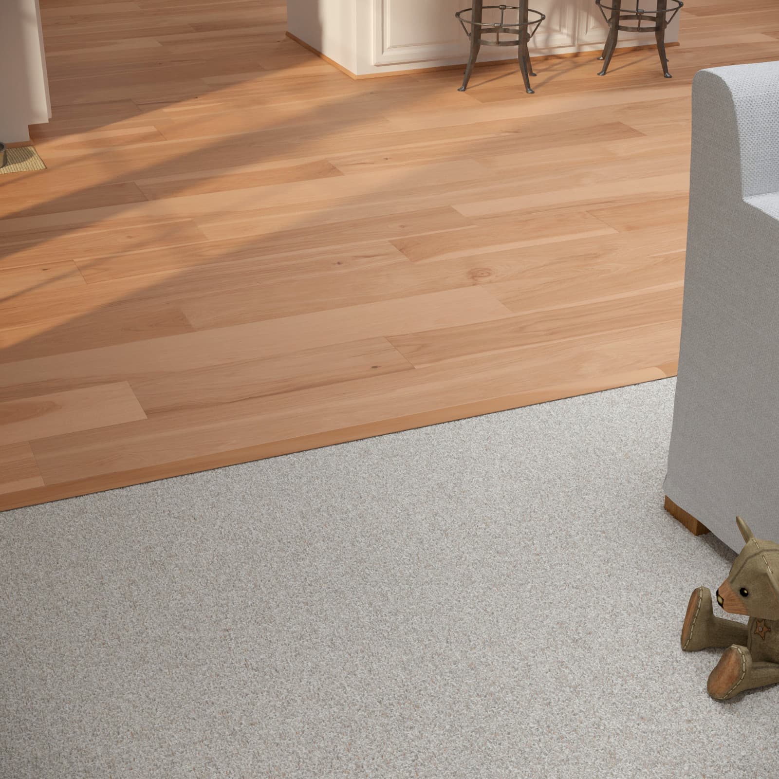 CALI Natural Hickory Solid Flooring Varietals Collection