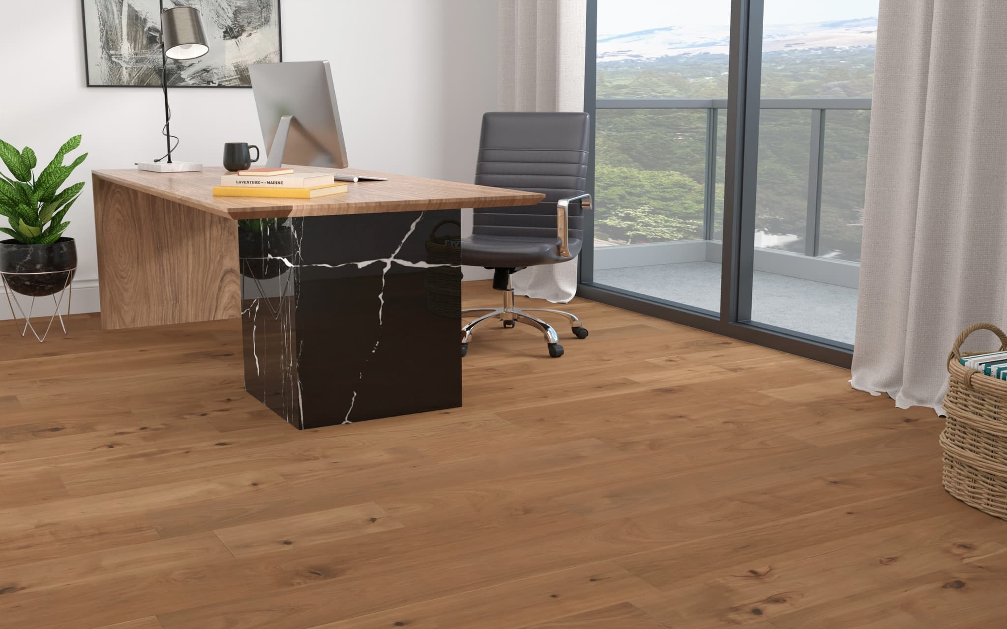 CALI Cured Hickory Engineered Flooring Varietals Collection - view 2
