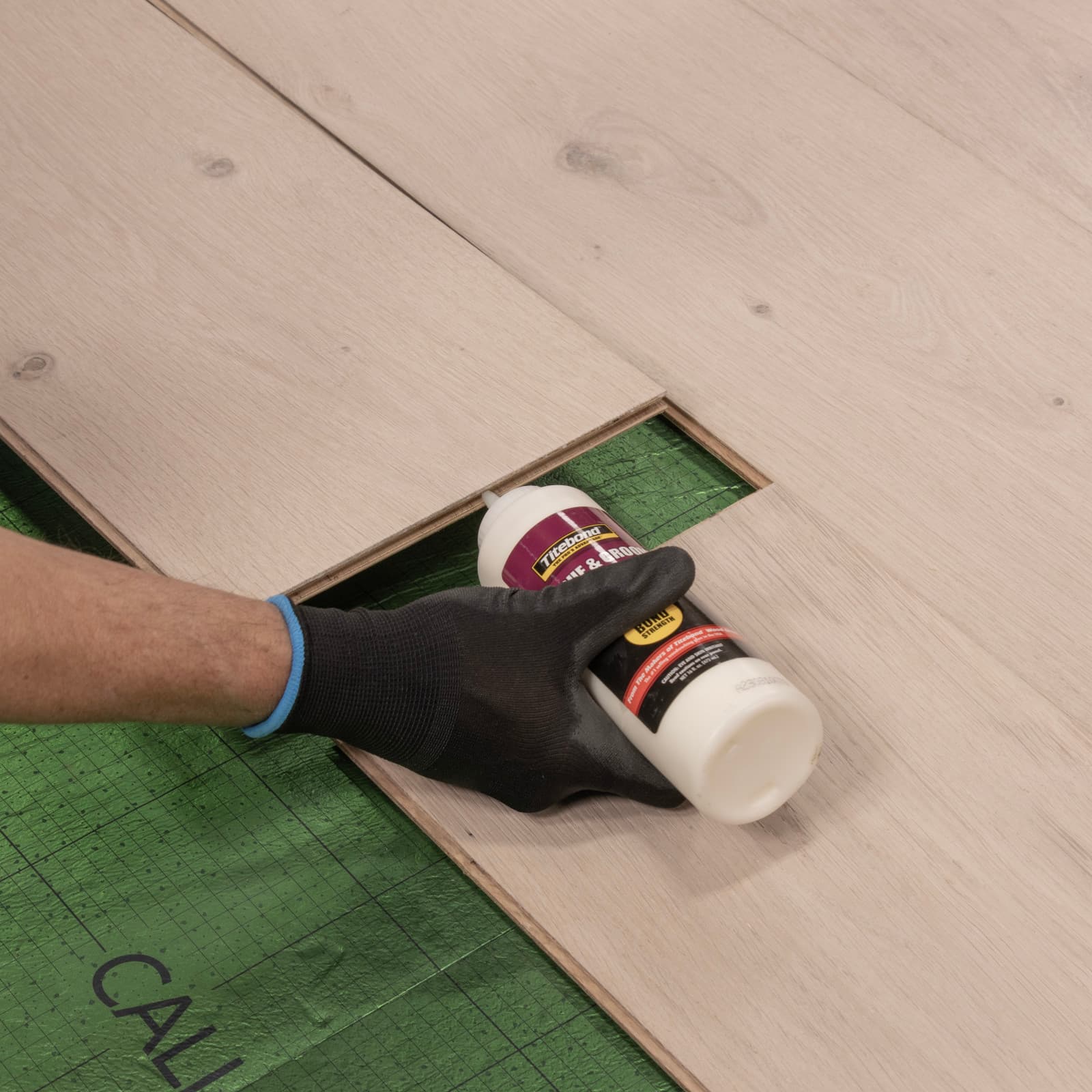 CALI Provincial Ivory Engineered Hardwood - Green to the Core Flooring — First Press Collection — detail view 4