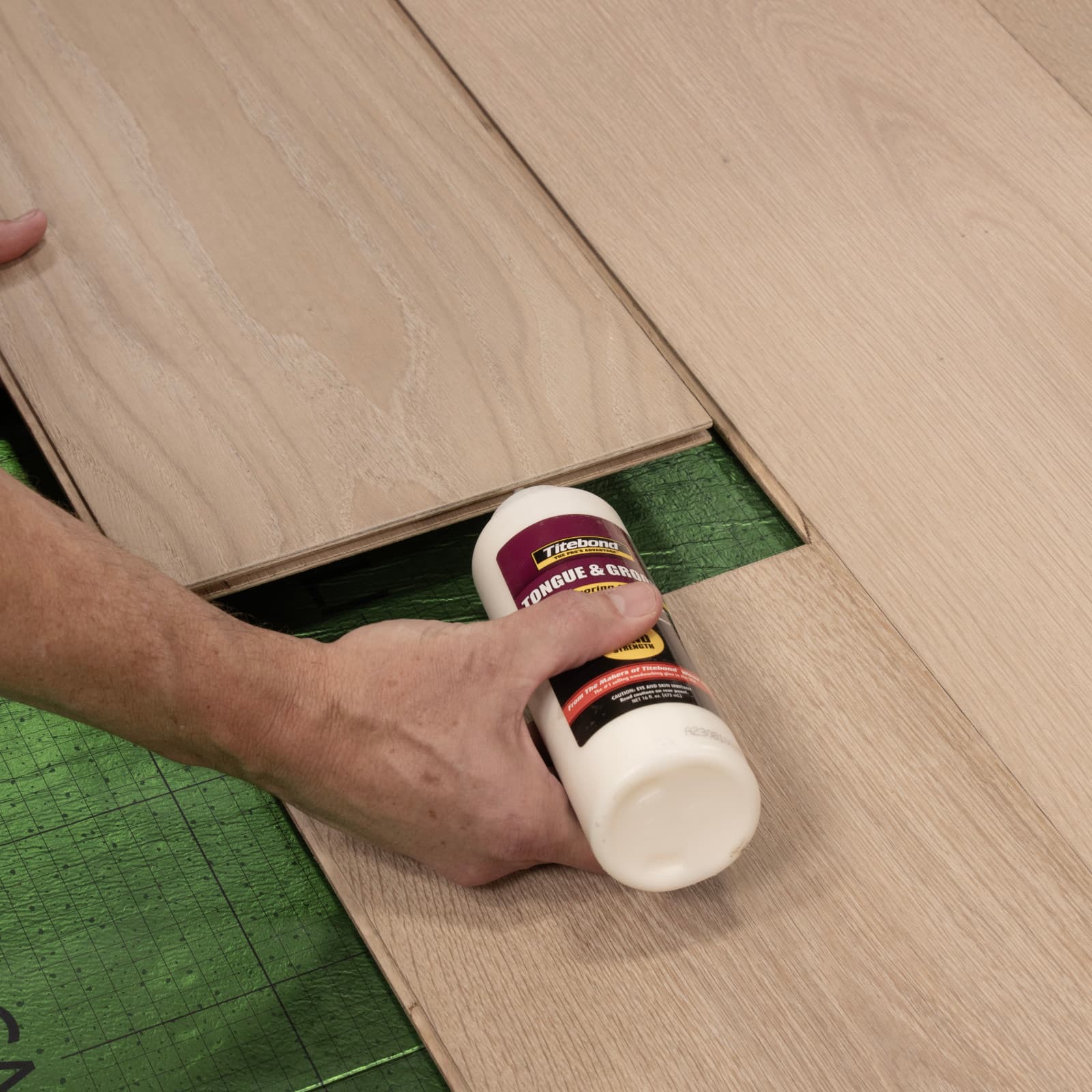 CALI Petite Pearl Engineered Hardwood - Green to the Core Flooring — First Press Collection — detail view 4