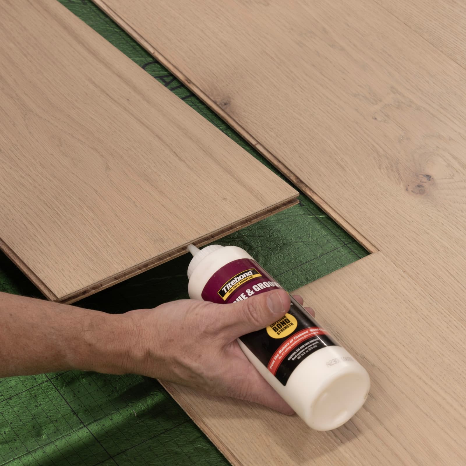 CALI Linden Blossom Engineered Hardwood - Green to the Core Flooring — First Press Collection — detail view 5