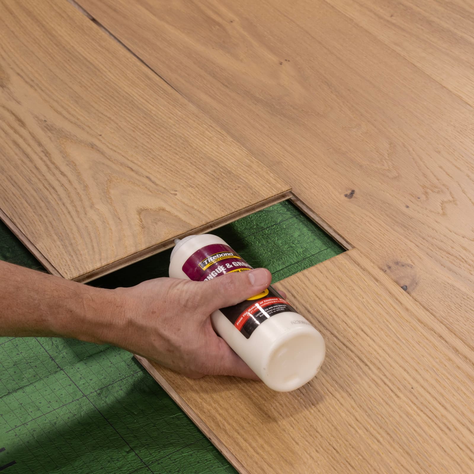 CALI Fawn and Figure Engineered Hardwood - Green to the Core Flooring — First Press Collection — detail view 5