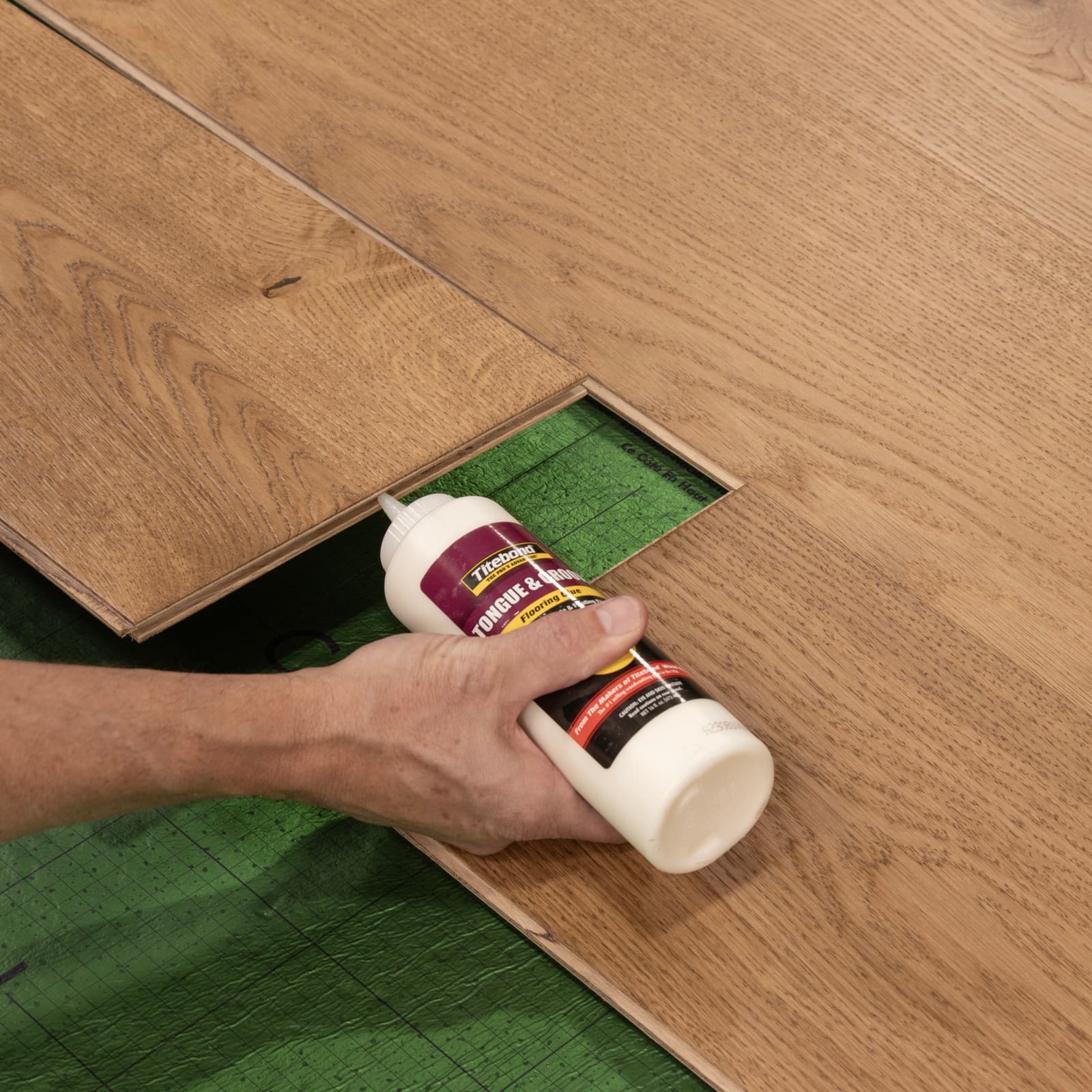 CALI Crush and Blush Engineered Hardwood - Green to the Core Flooring — First Press Collection — detail view 4