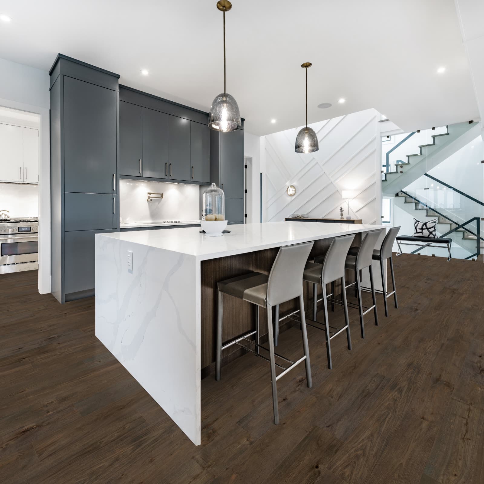 CALI Tannin Ember Engineered Hardwood - Green to the Core Flooring First Press Collection - view 2