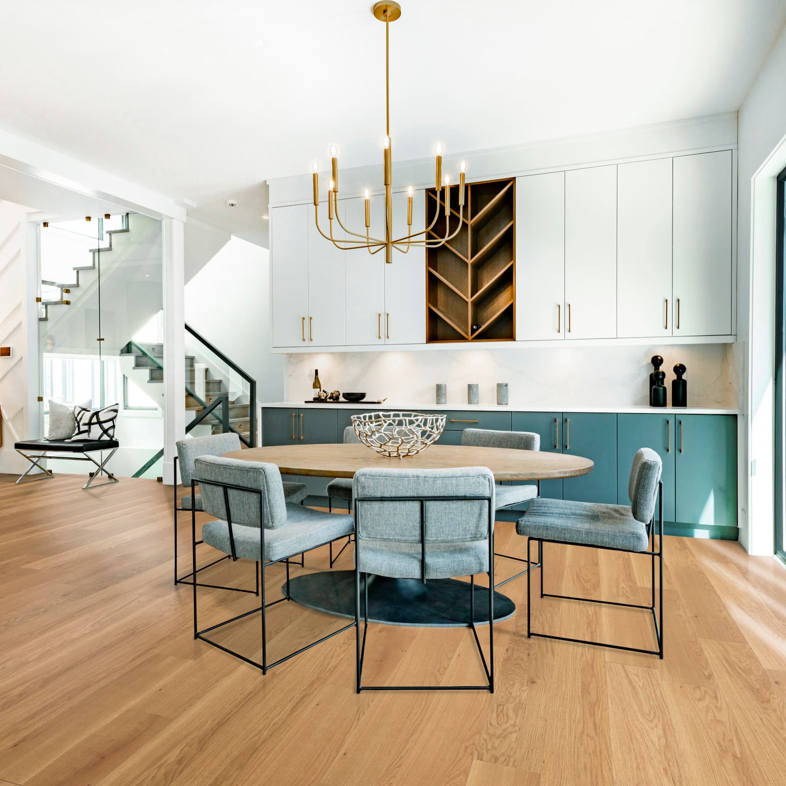 CALI Honeyed Harvest Engineered Hardwood - Green to the Core Flooring Cellar Collection - view 2