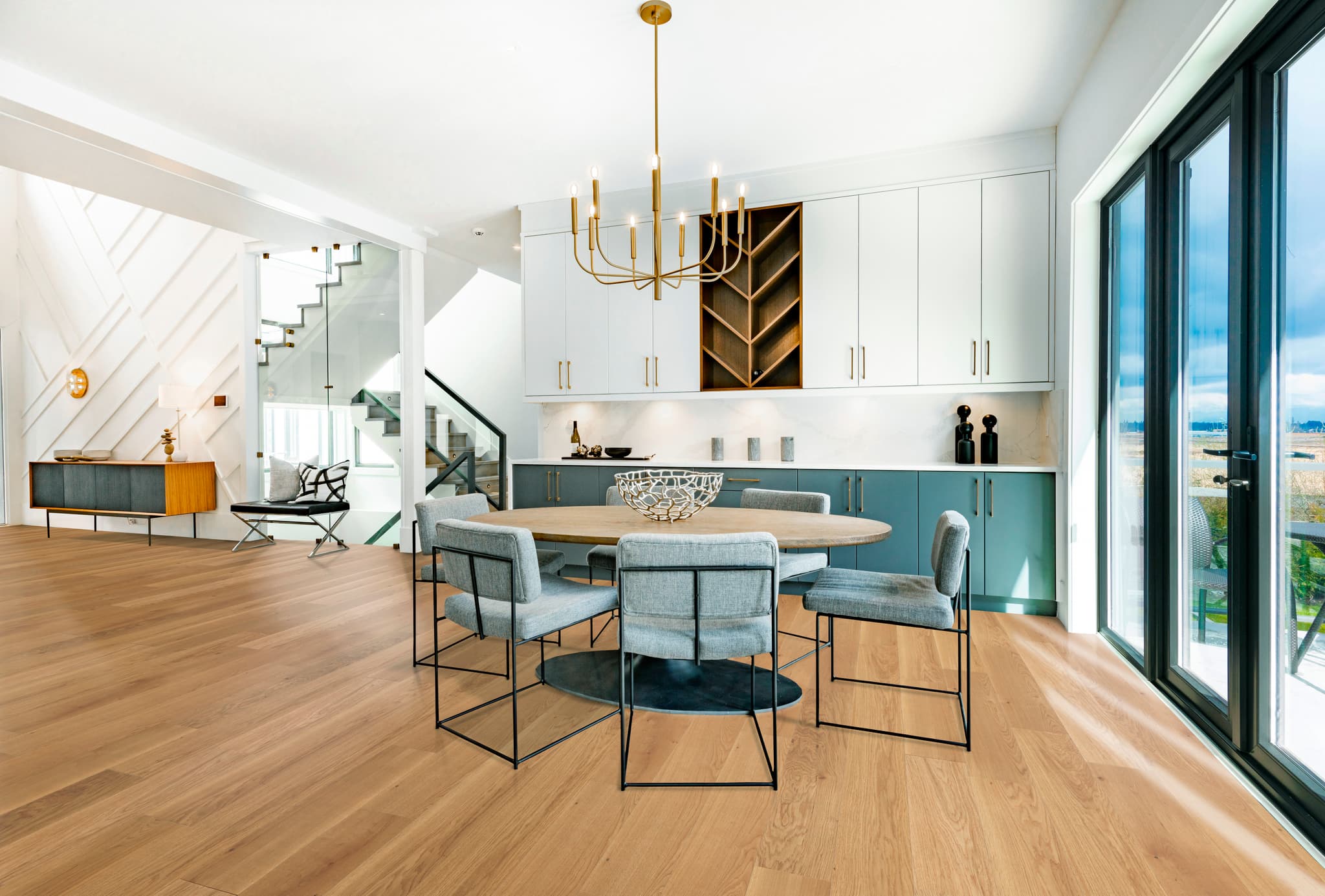 CALI Honeyed Harvest Engineered Hardwood - Green to the Core Flooring Cellar Collection - view 2