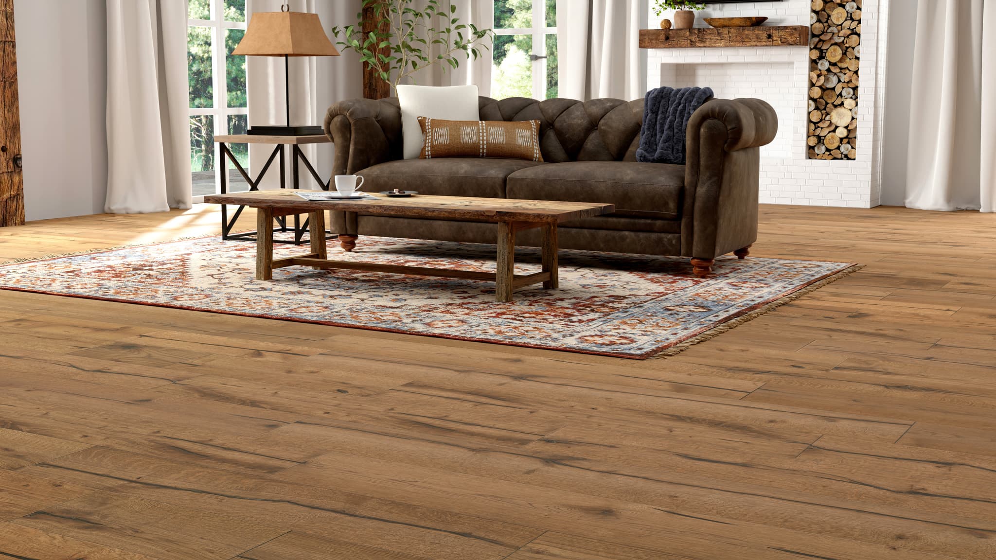 CALI Spiced Whiskey Engineered Flooring Whiskey & Wine Collection - view 2