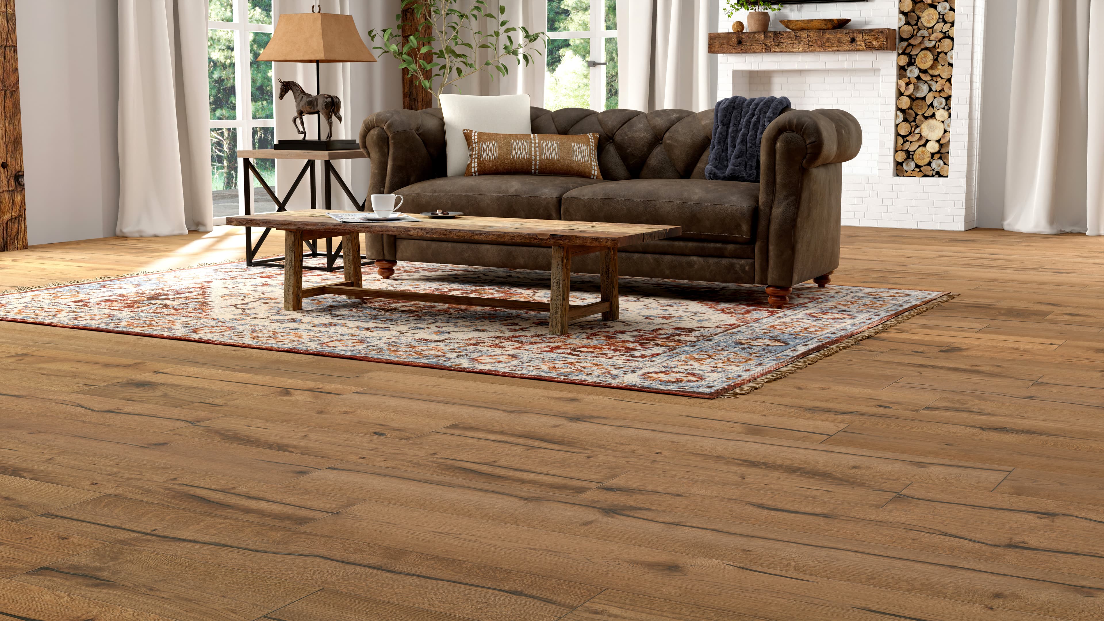 Spiced Whiskey Whiskey & Wine Hardwood Flooring - Image 2