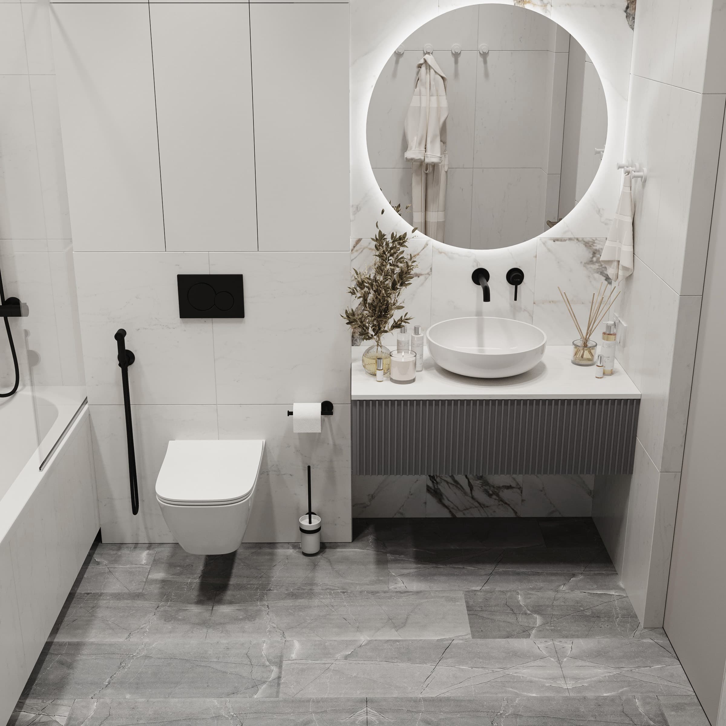 Tiburon Marble CALI Laminate Shorebreak - Image 4