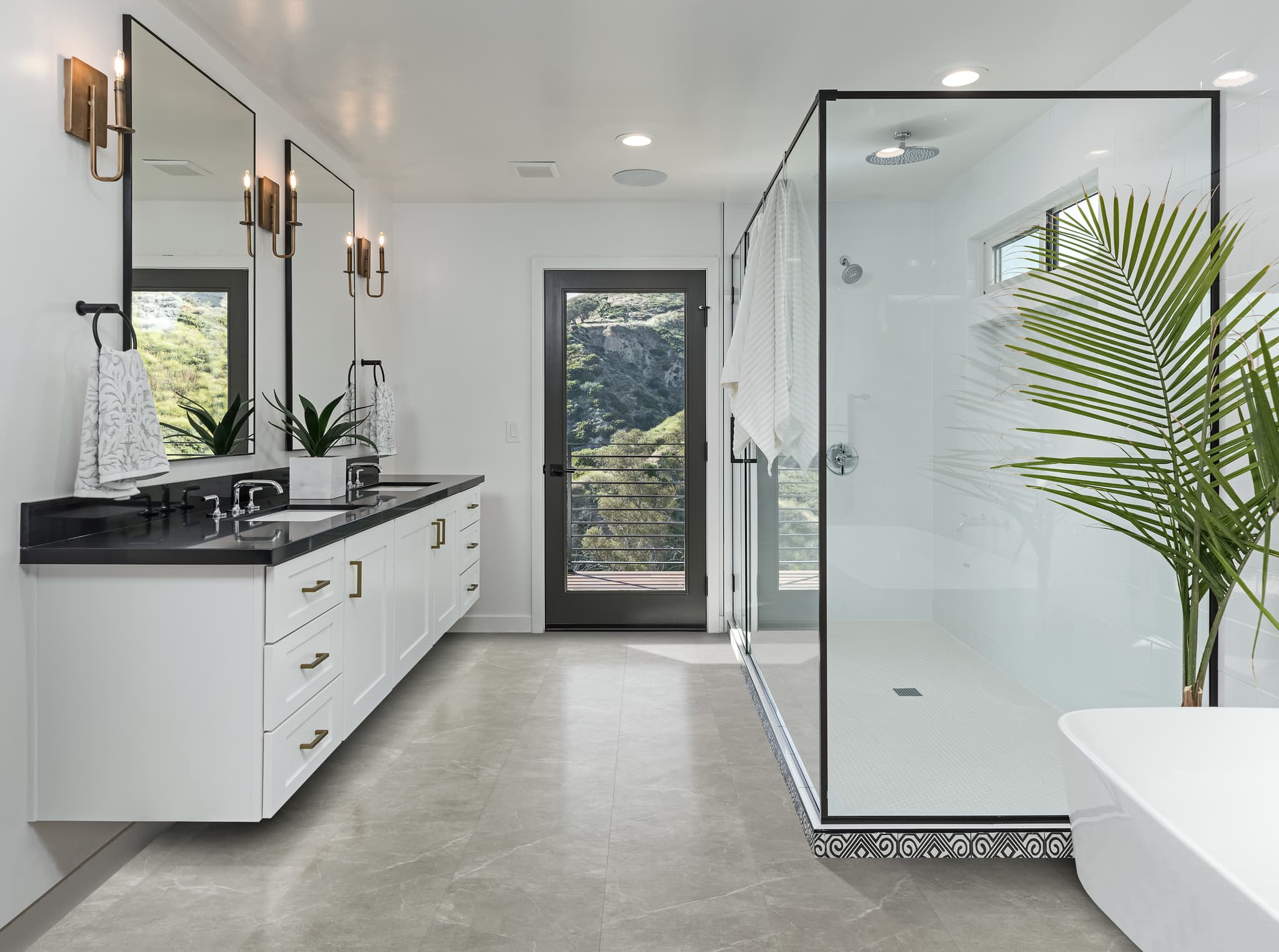 CALI Bolinas Marble Laminate Top Layer with High Density Wood Core Flooring Shorebreak Collection - view 3