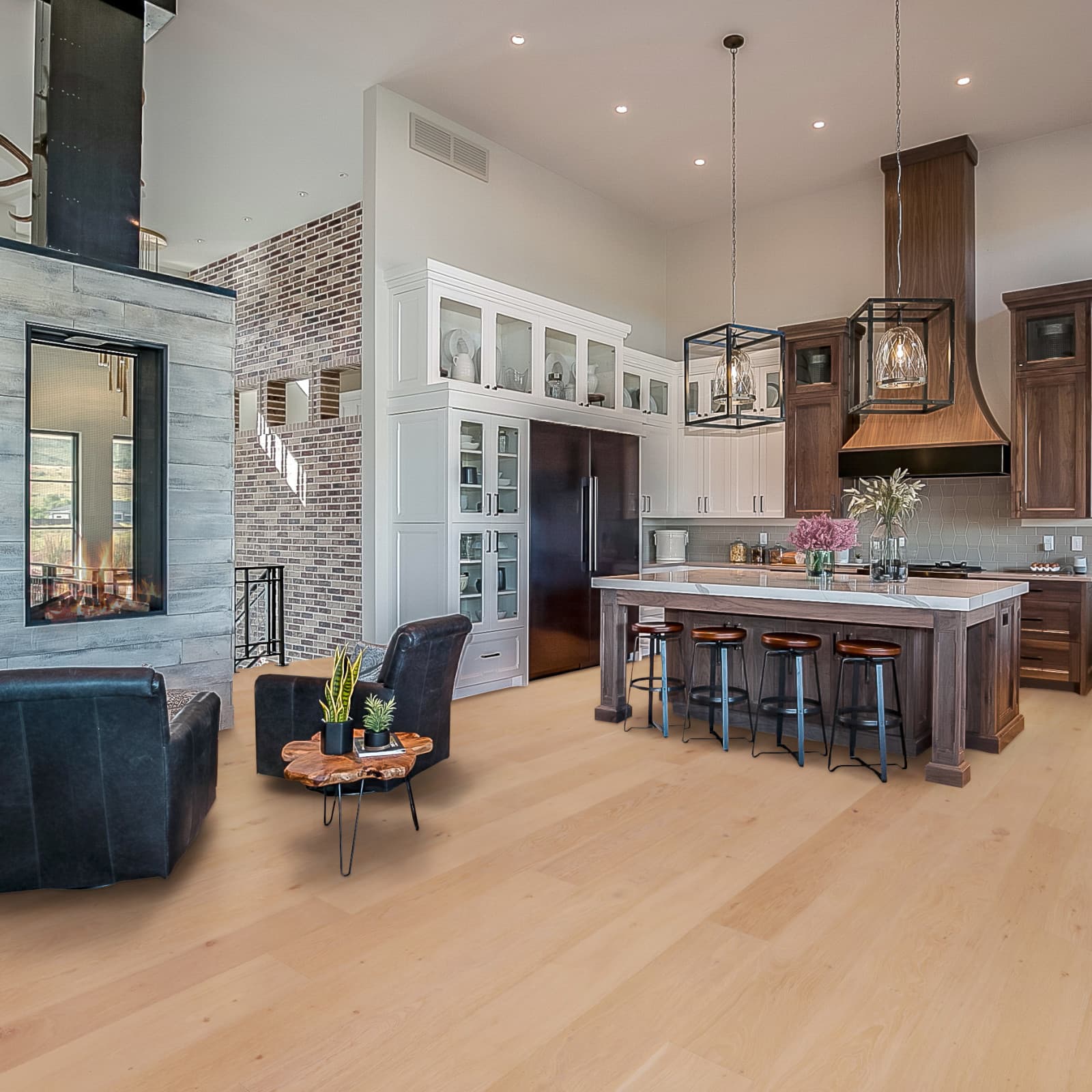 CALI Capitola Caramel Flooring — Mavericks Collection — installed in room