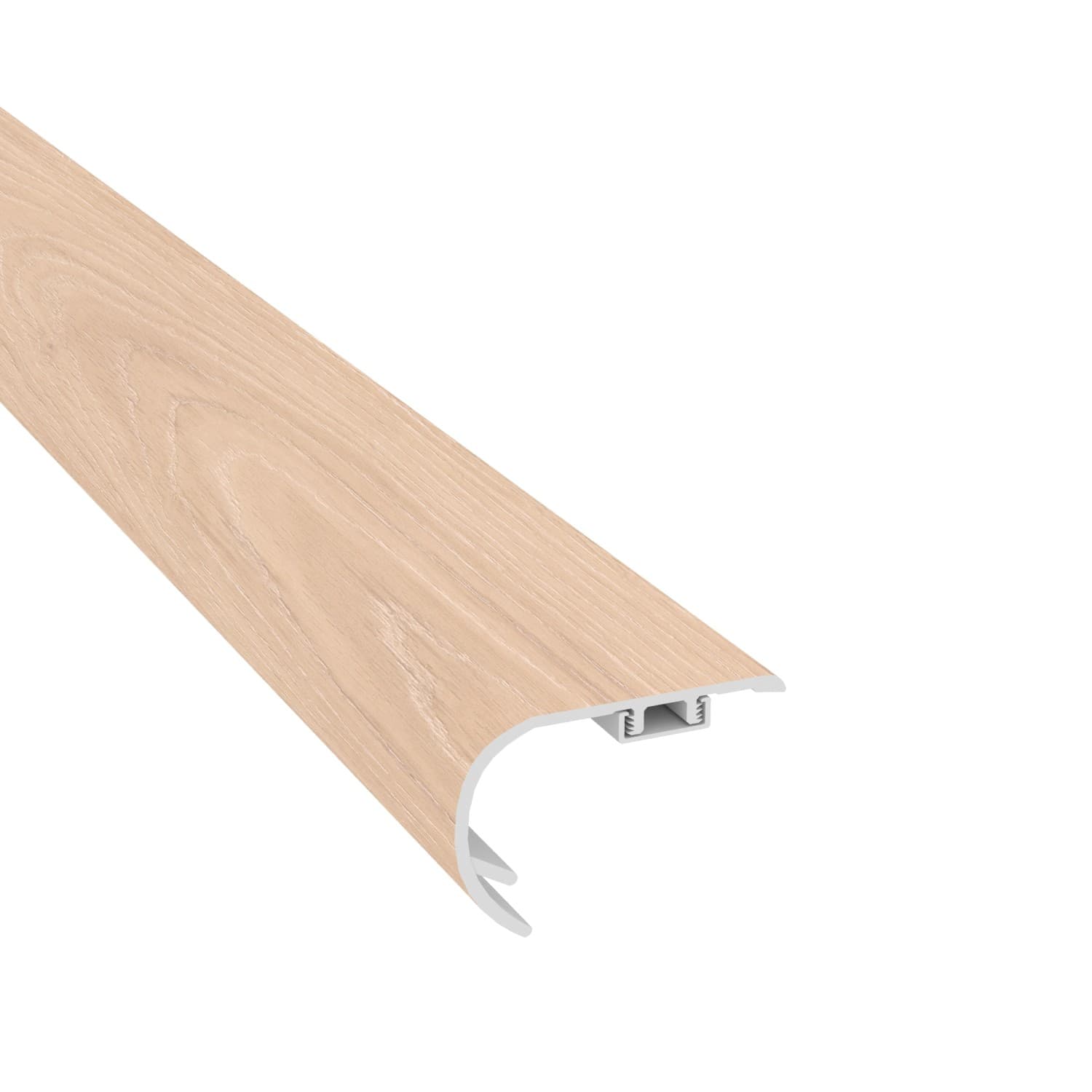 Half Moon Oak Stair Nosing Overlap 14mm