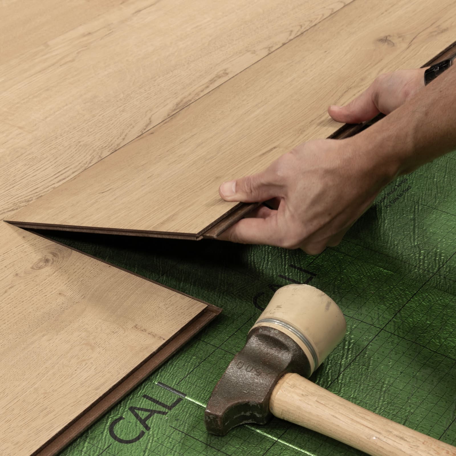 CALI Pillar Point Laminate Top Layer with High Density Wood Core Flooring — Mavericks Collection — detail view 5