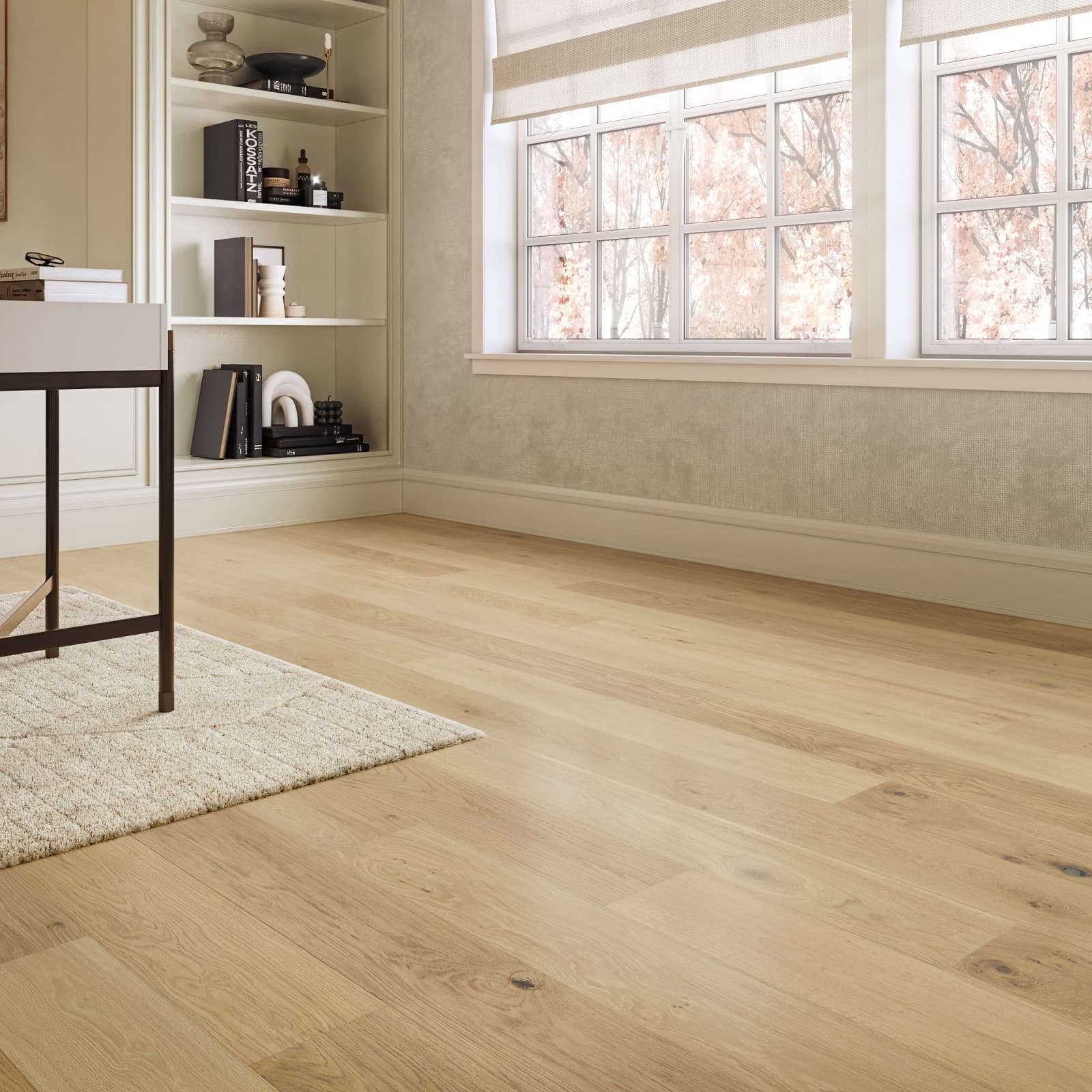 CALI Carmel Crush Laminate Top Layer with High Density Wood Core Flooring — Pacifica Collection — detail view 4