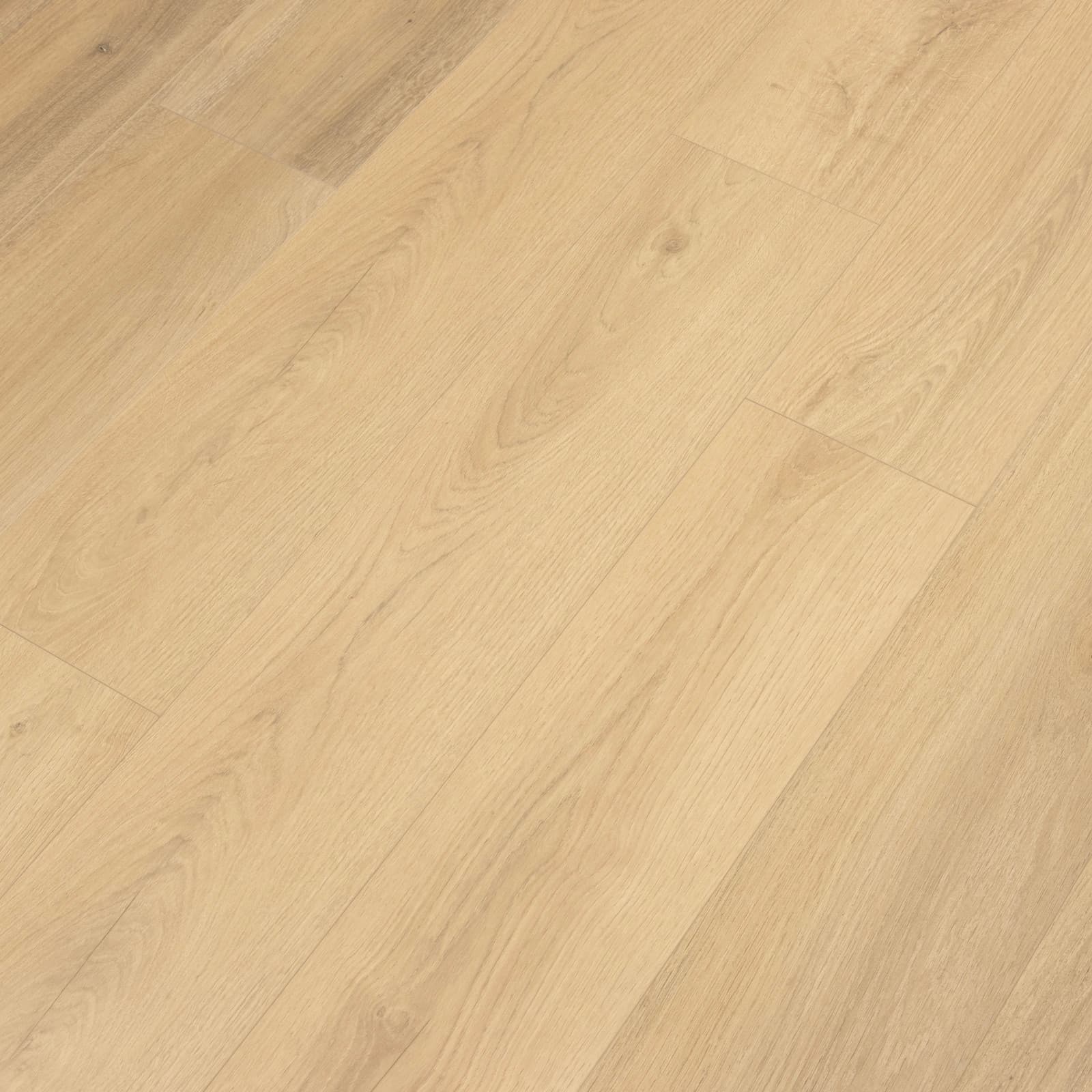 CALI Carmel Crush Laminate Top Layer with High Density Wood Core Flooring — Pacifica Collection — plank close-up