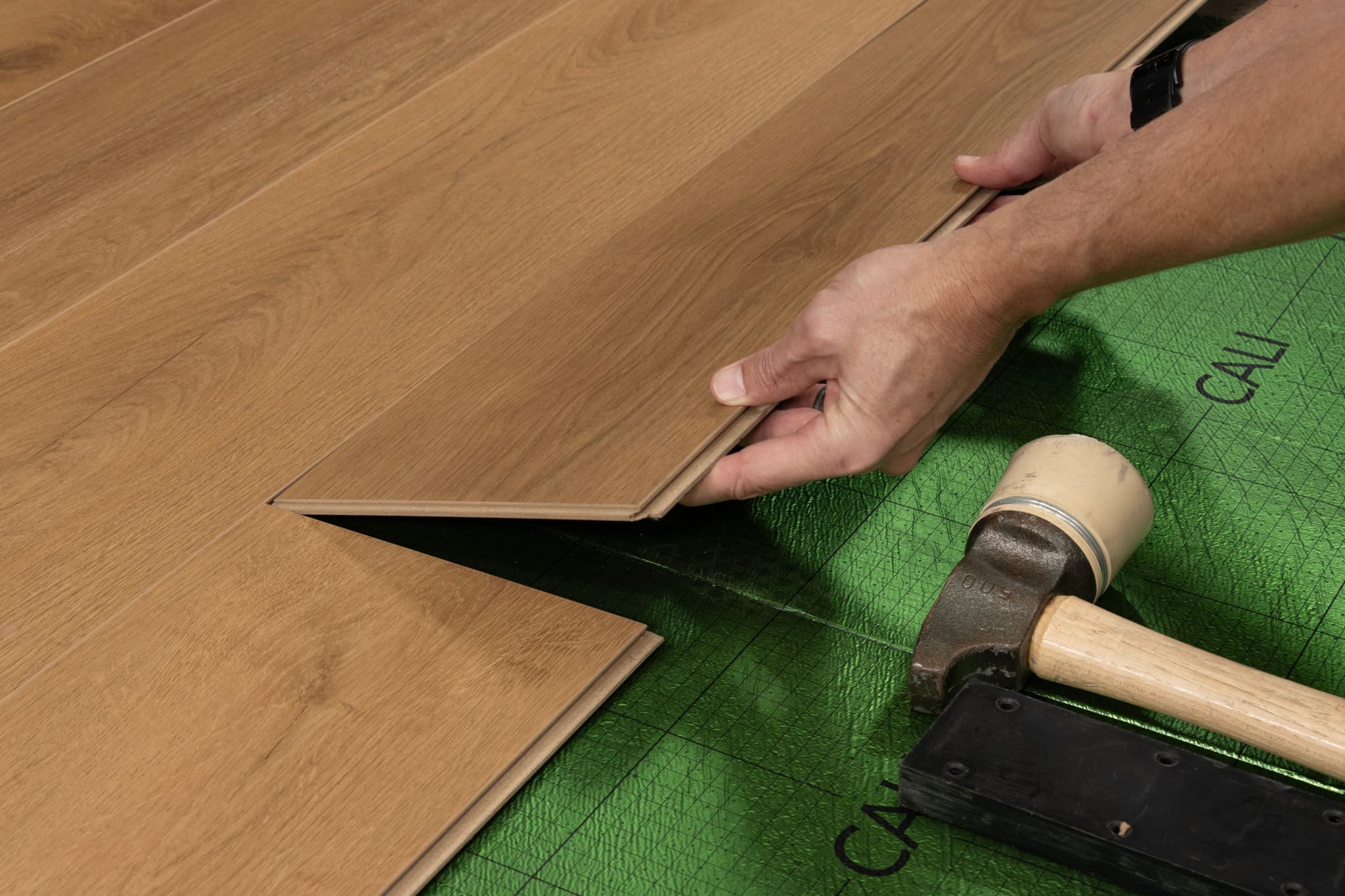 CALI Milagra Cove Laminate Top Layer with High Density Wood Core Flooring Pacifica Collection - view 4