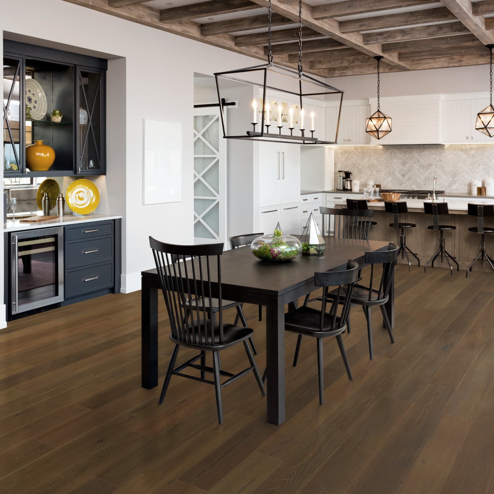 CALI Reyes Reserve Laminate Top Layer with High Density Wood Core Flooring — Pacifica Collection — detail view 3