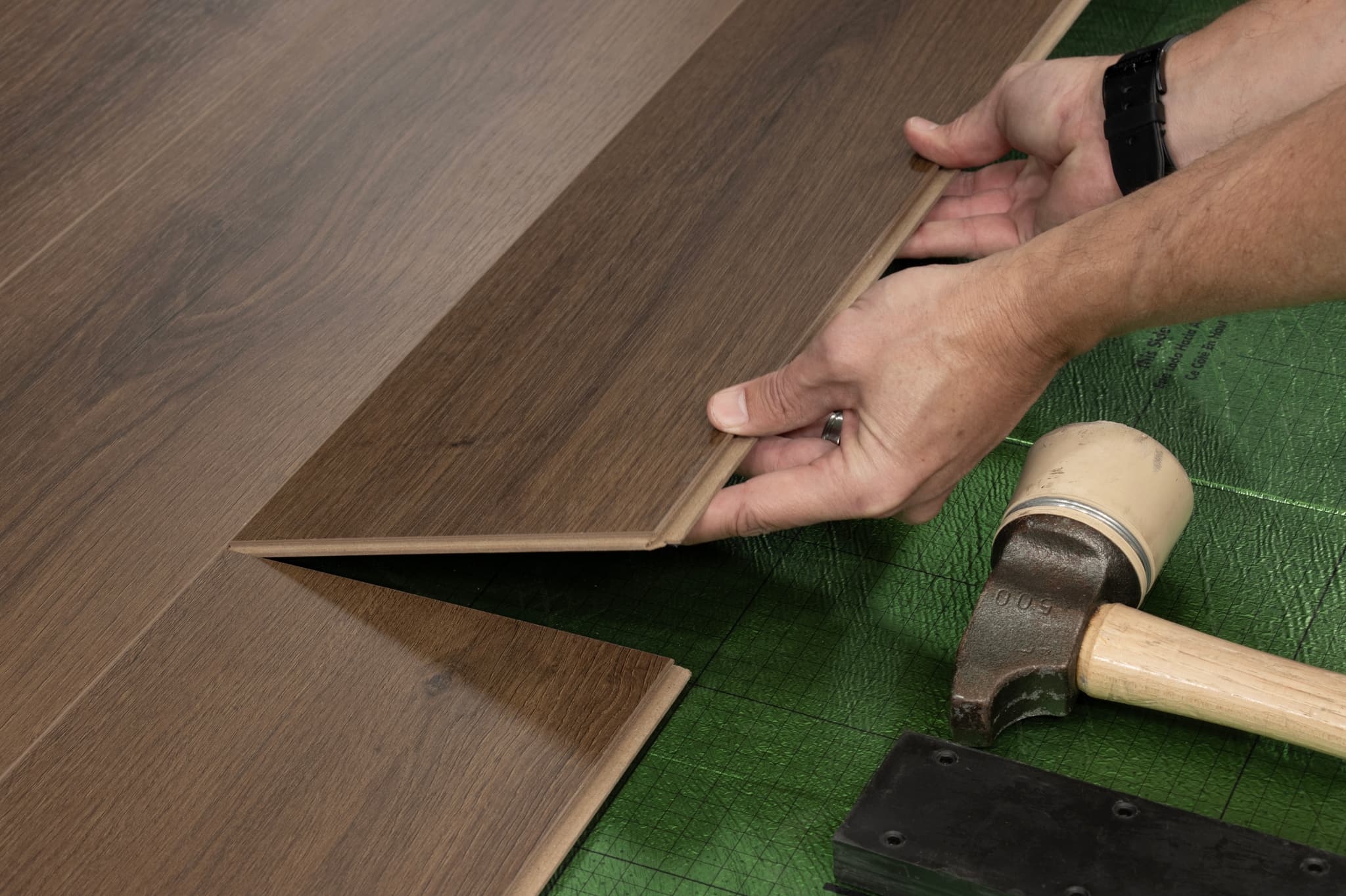 CALI Reyes Reserve Laminate Top Layer with High Density Wood Core Flooring Pacifica Collection - view 5