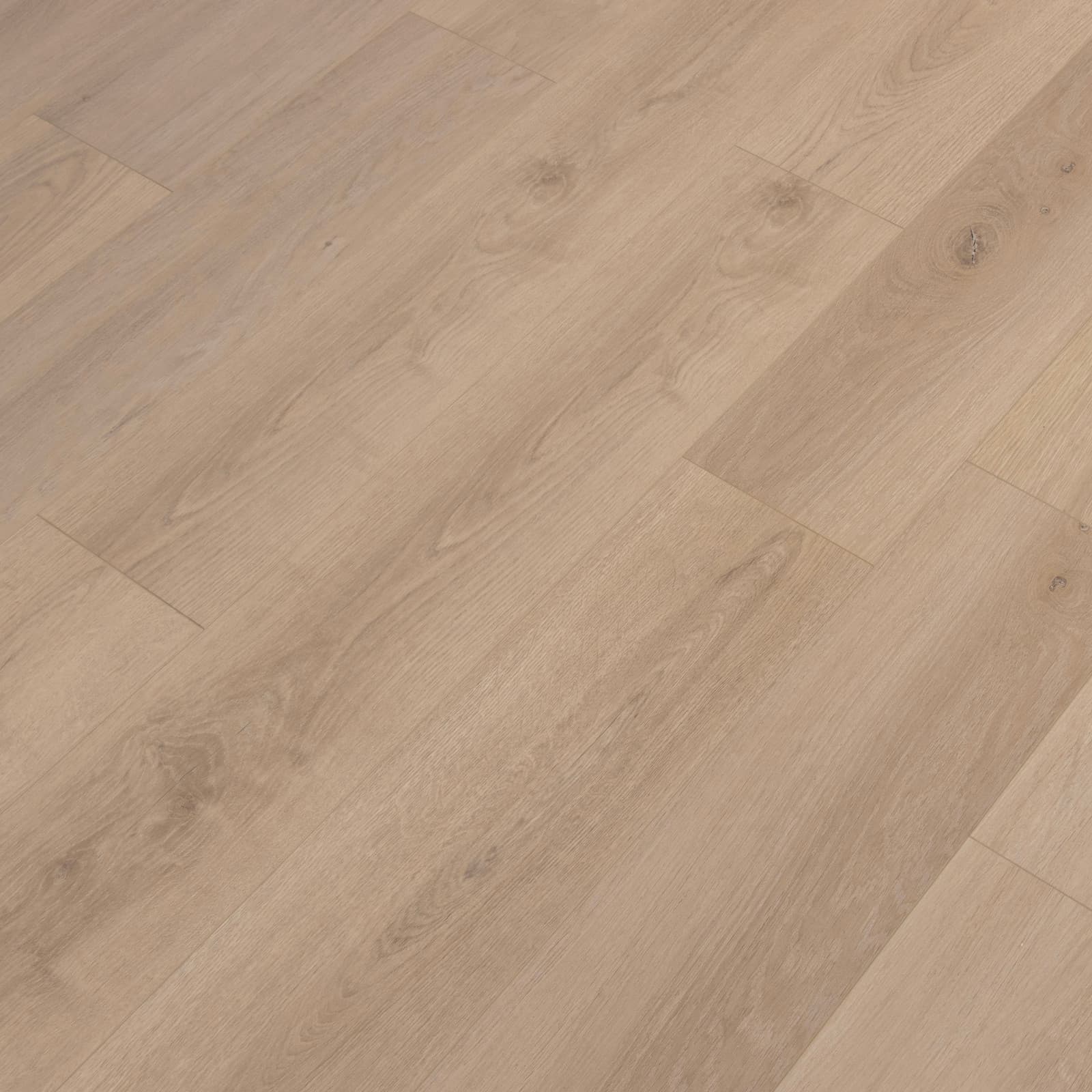 CALI Walnut Shell Laminate Top Layer with High Density Wood Core Flooring — Pacifica Collection — plank close-up