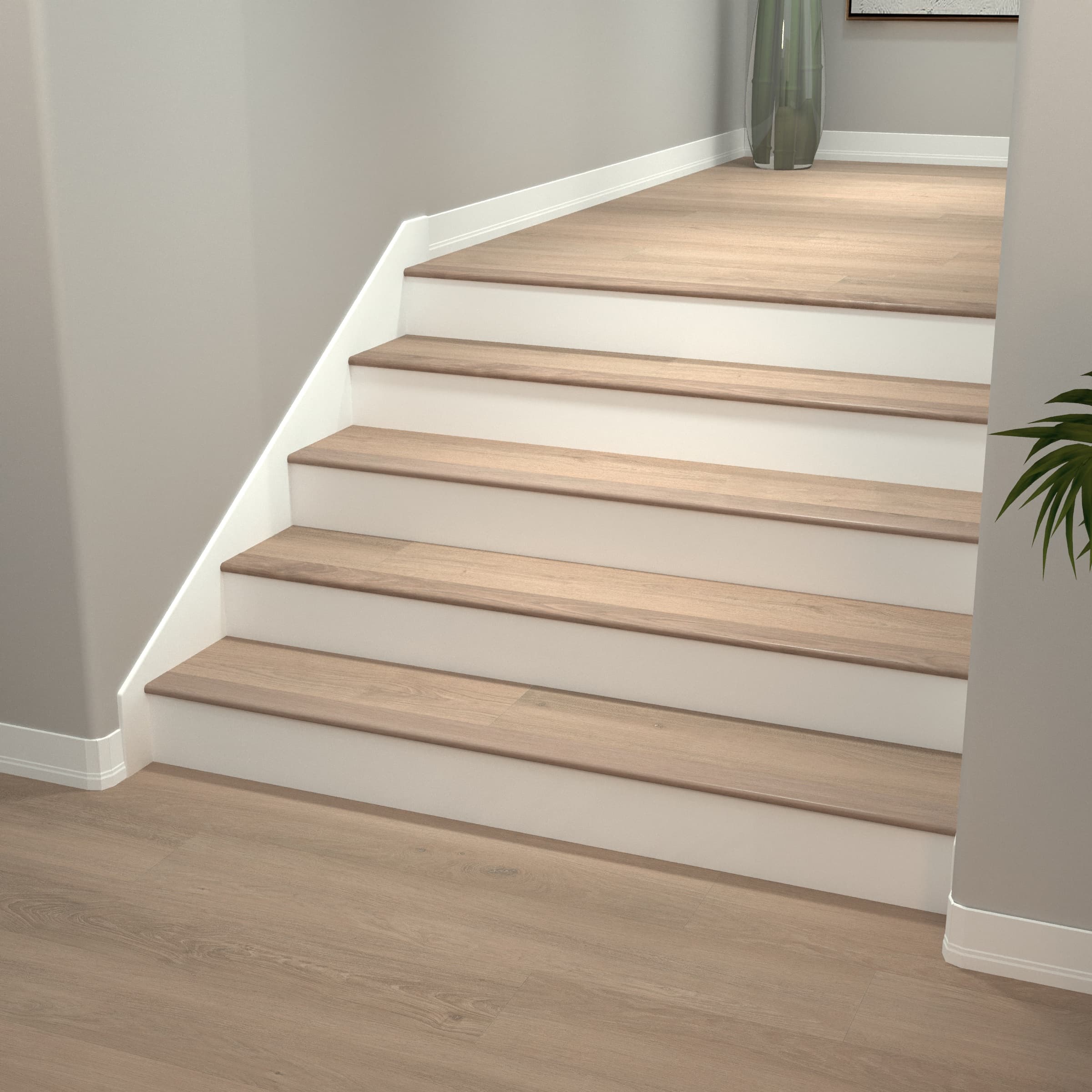 Walnut Shell Stair Nosing Flush 10mm - Image 2