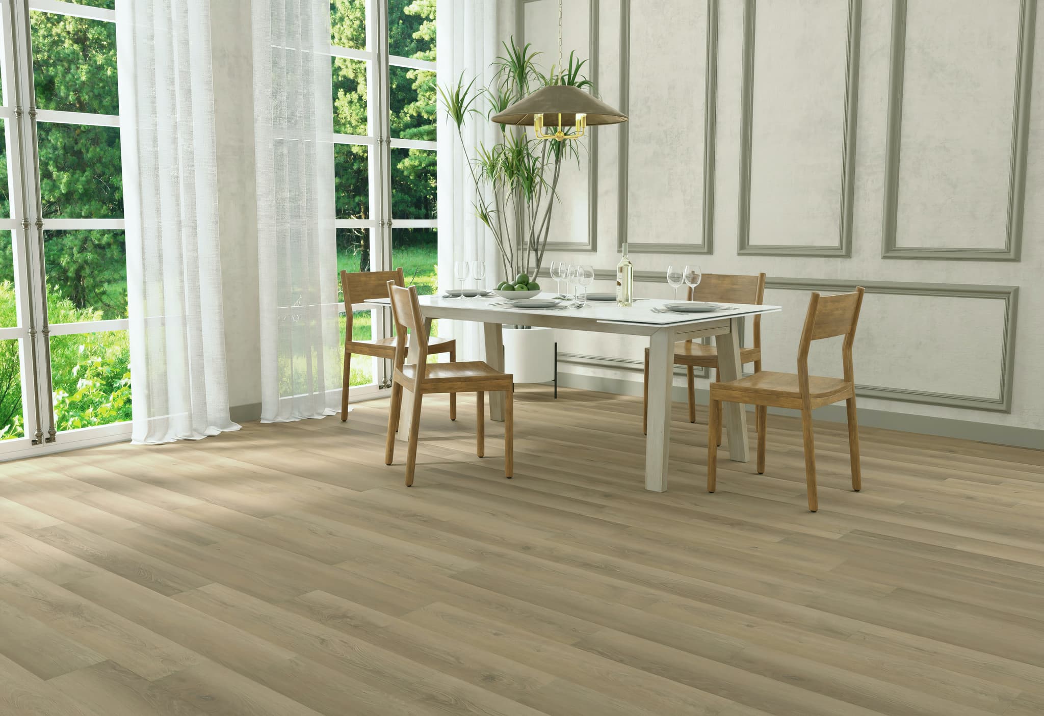 CALI Surfwood Laminate Top Layer with High Density Wood Core Flooring Pacifica Collection - view 2