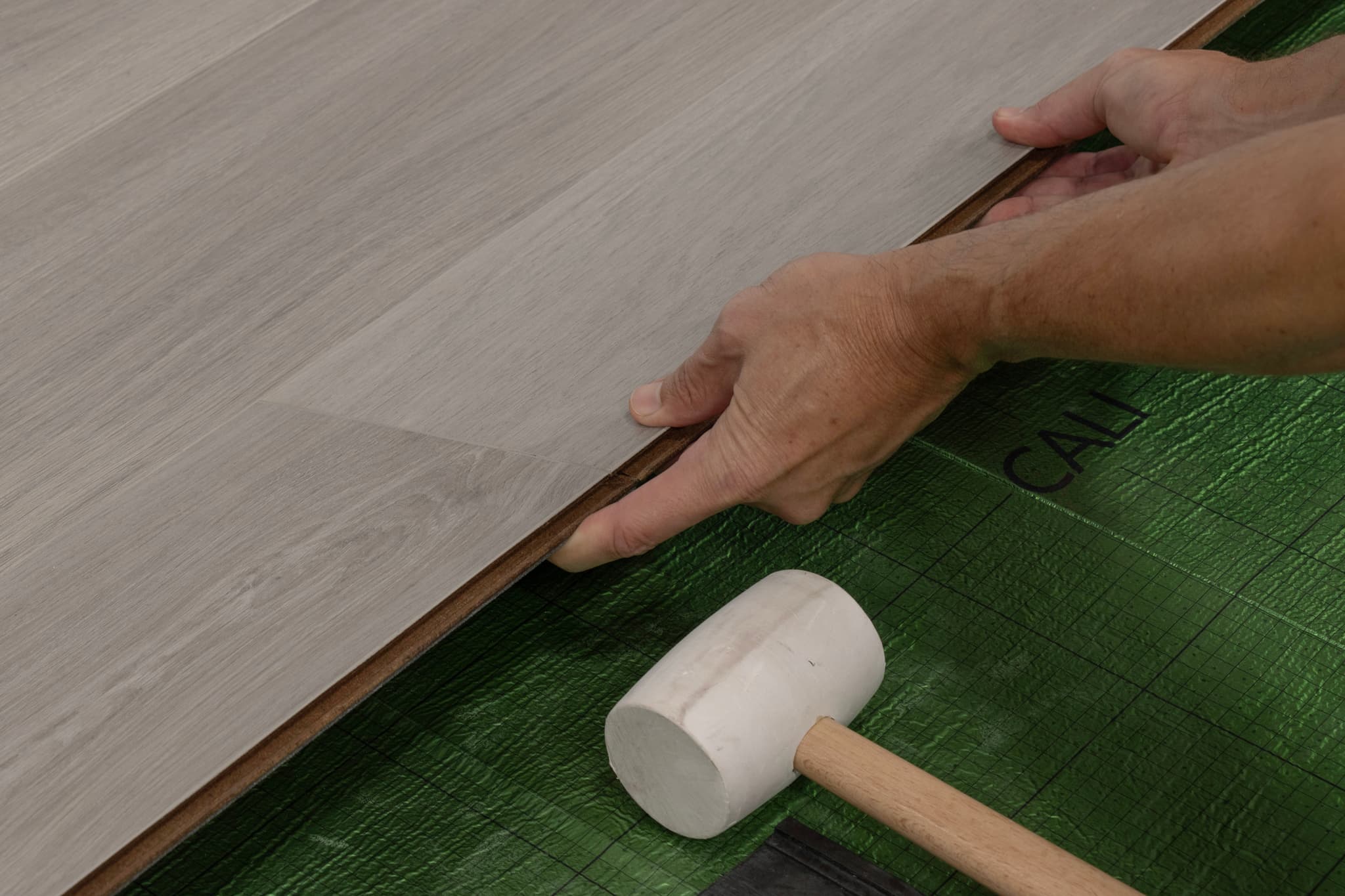 CALI Grayfish Laminate Top Layer with High Density Wood Core Flooring Pacifica Collection - view 5